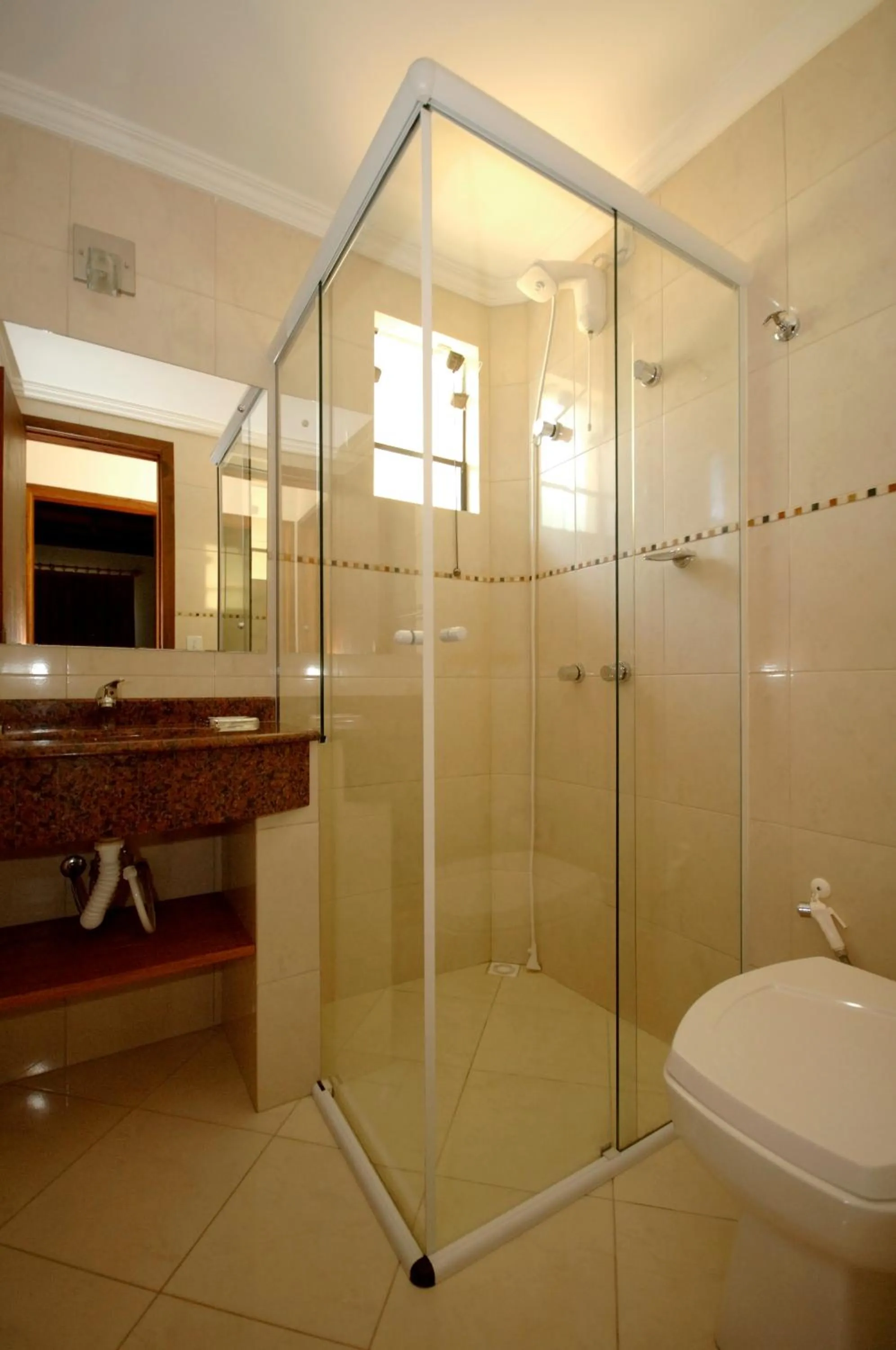 Bathroom in Pousada Aquarela de Bombinhas