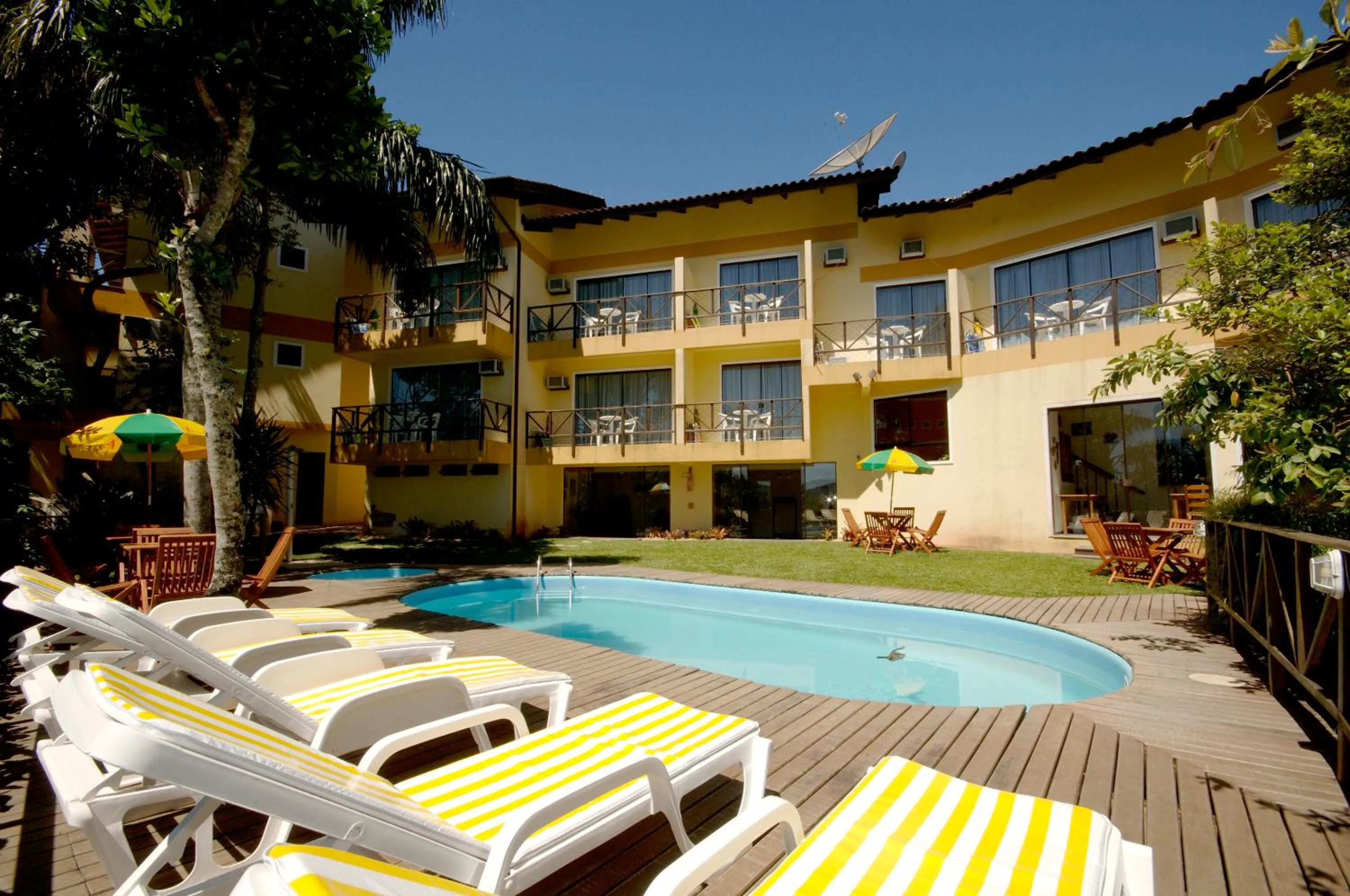 Property building in Pousada Aquarela de Bombinhas