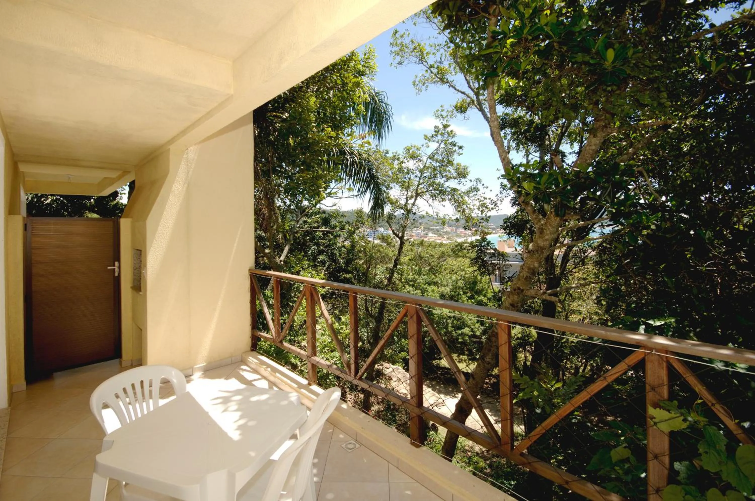 Balcony/Terrace in Pousada Aquarela de Bombinhas