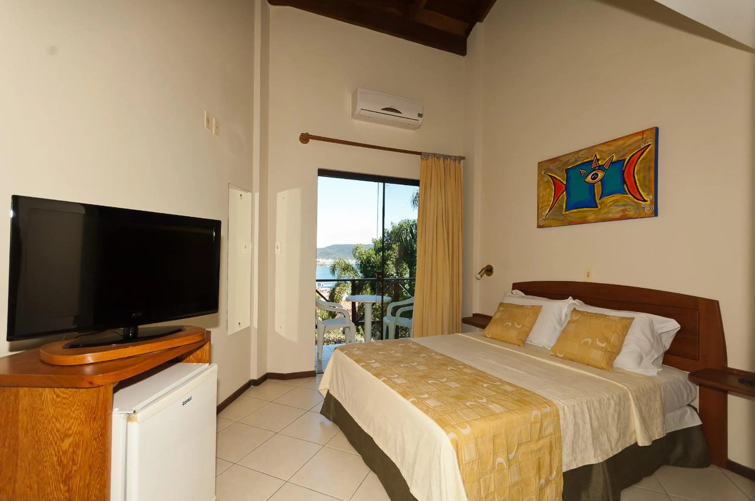 Bedroom in Pousada Aquarela de Bombinhas
