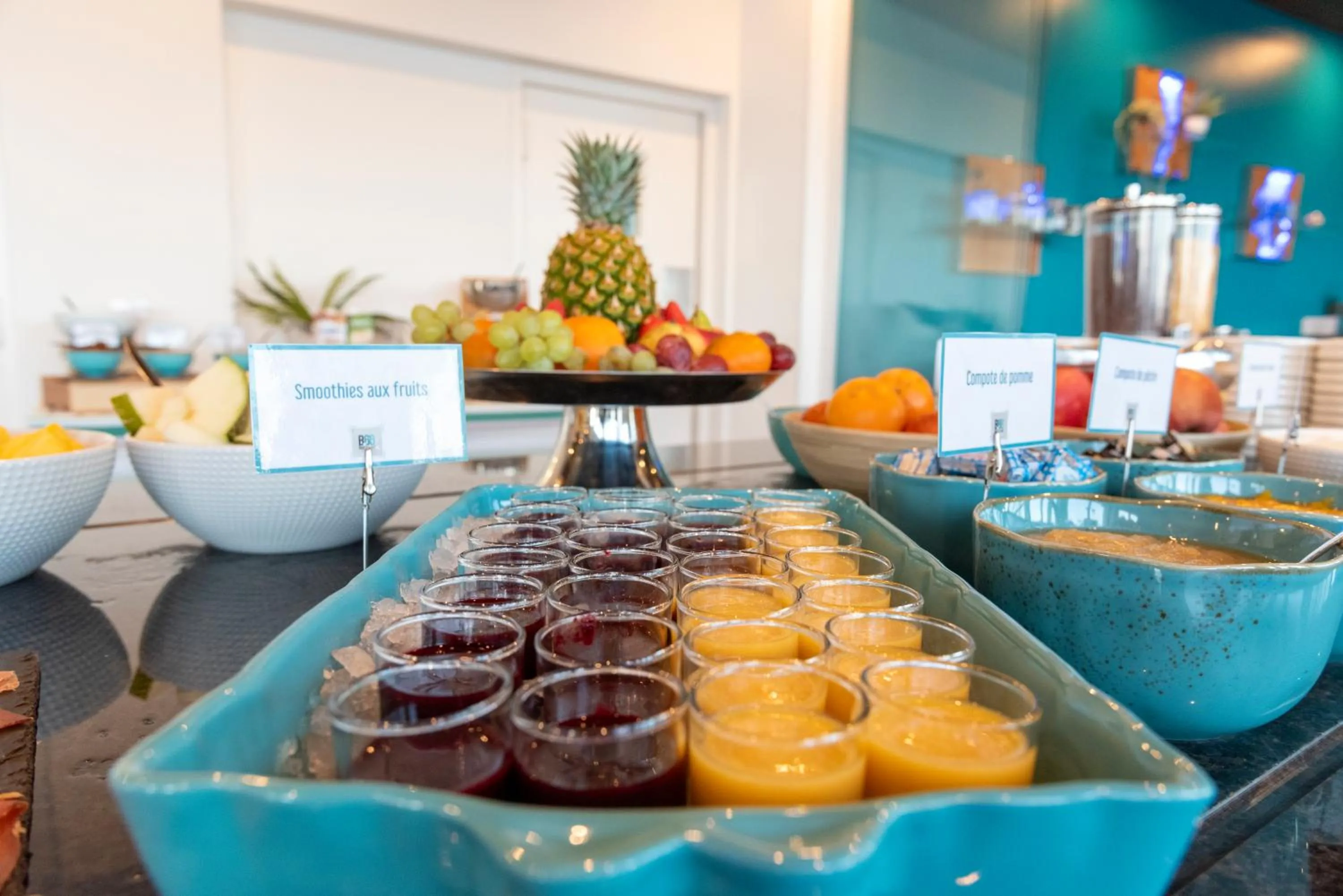 Breakfast in Côté Thalasso Hôtel & Spa Marin