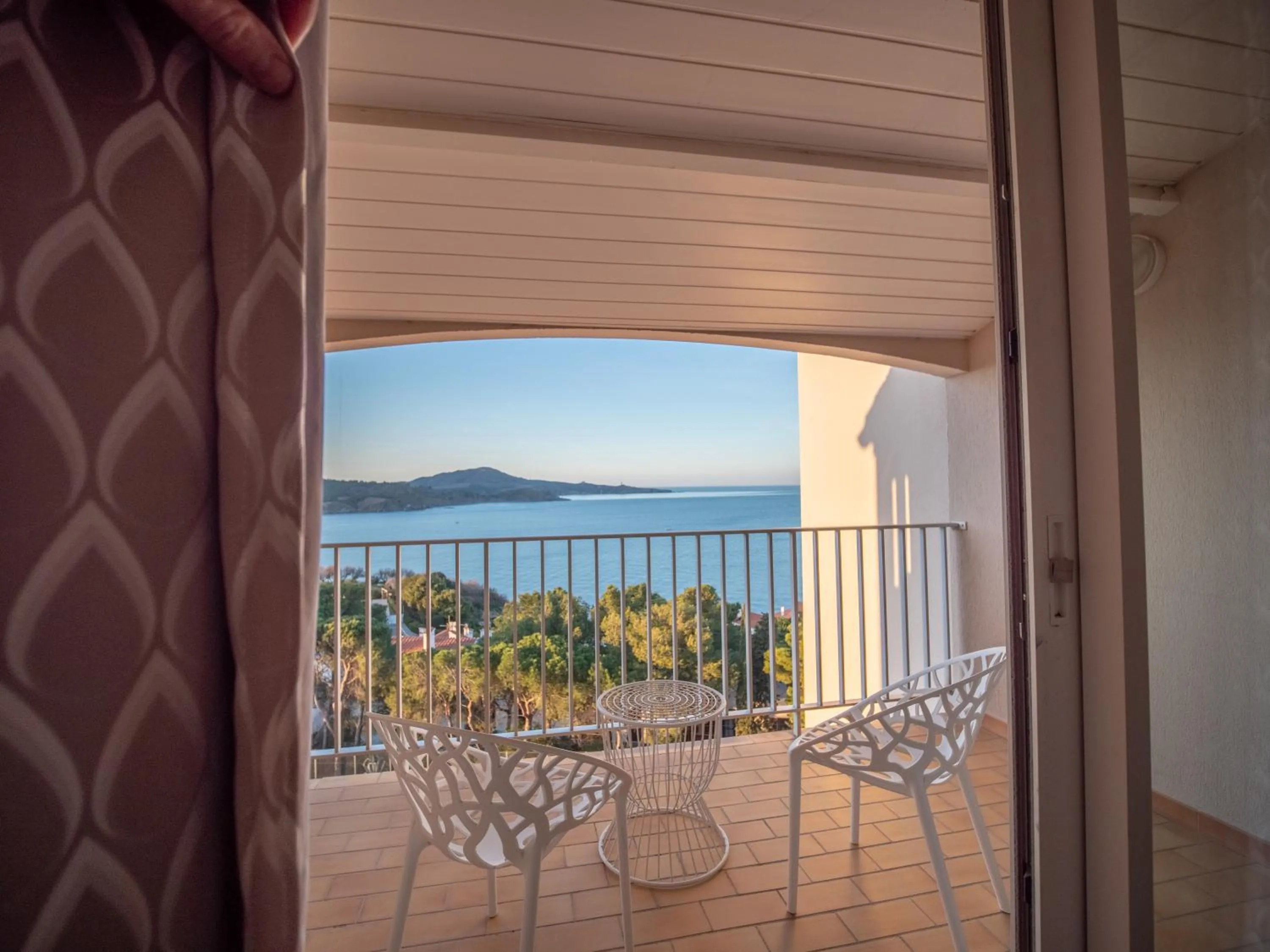 Balcony/Terrace in Côté Thalasso Hôtel & Spa Marin