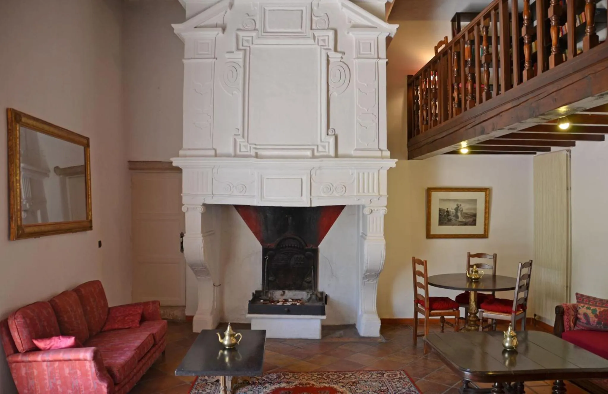 Living room in Châteauzen