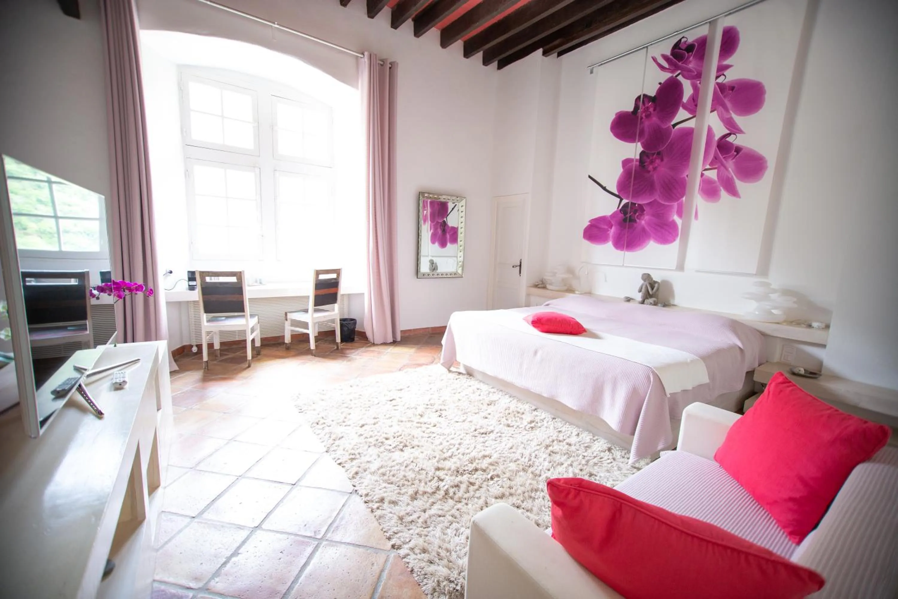 Bedroom, Bed in Châteauzen