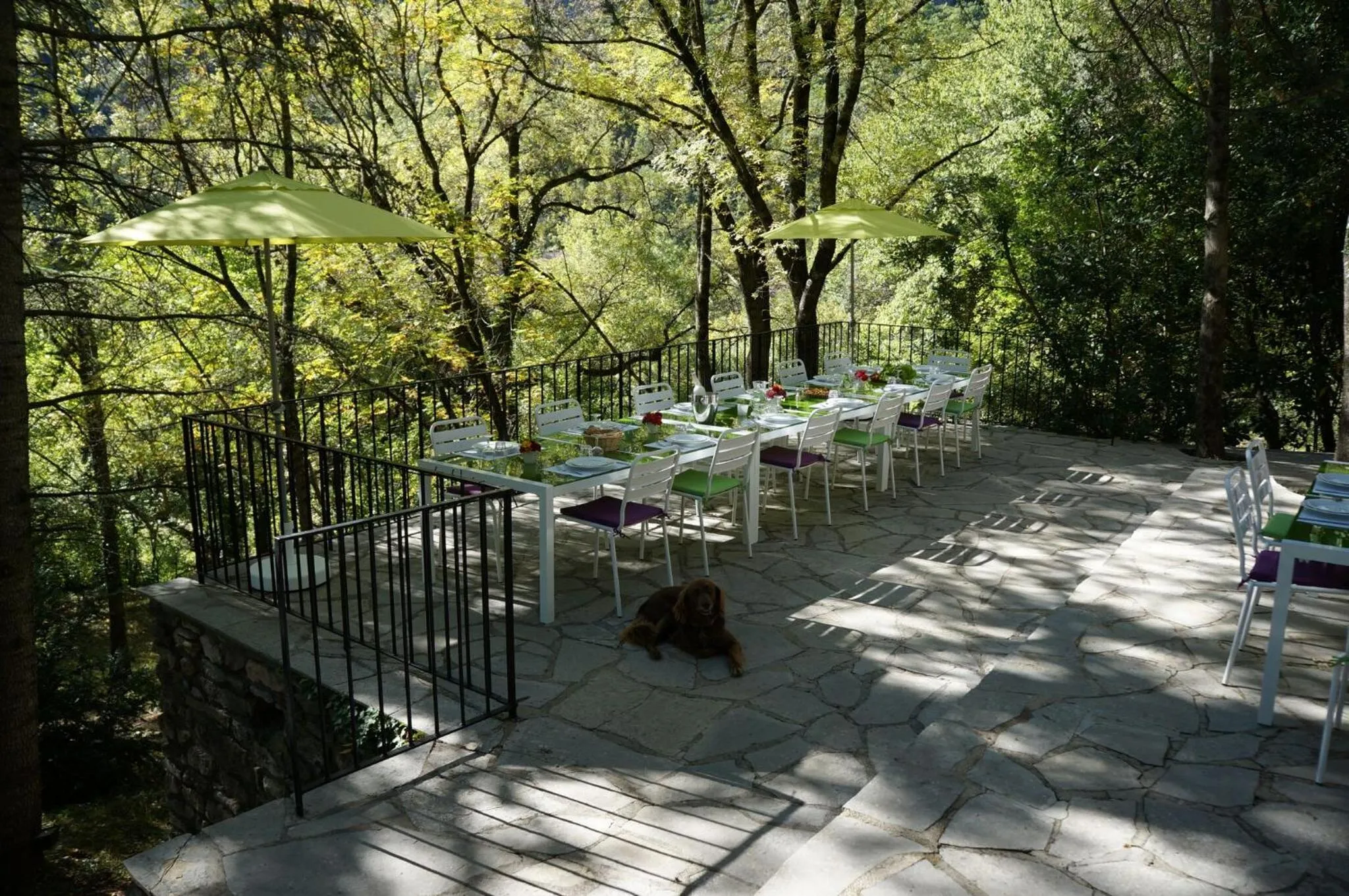 Garden in Châteauzen