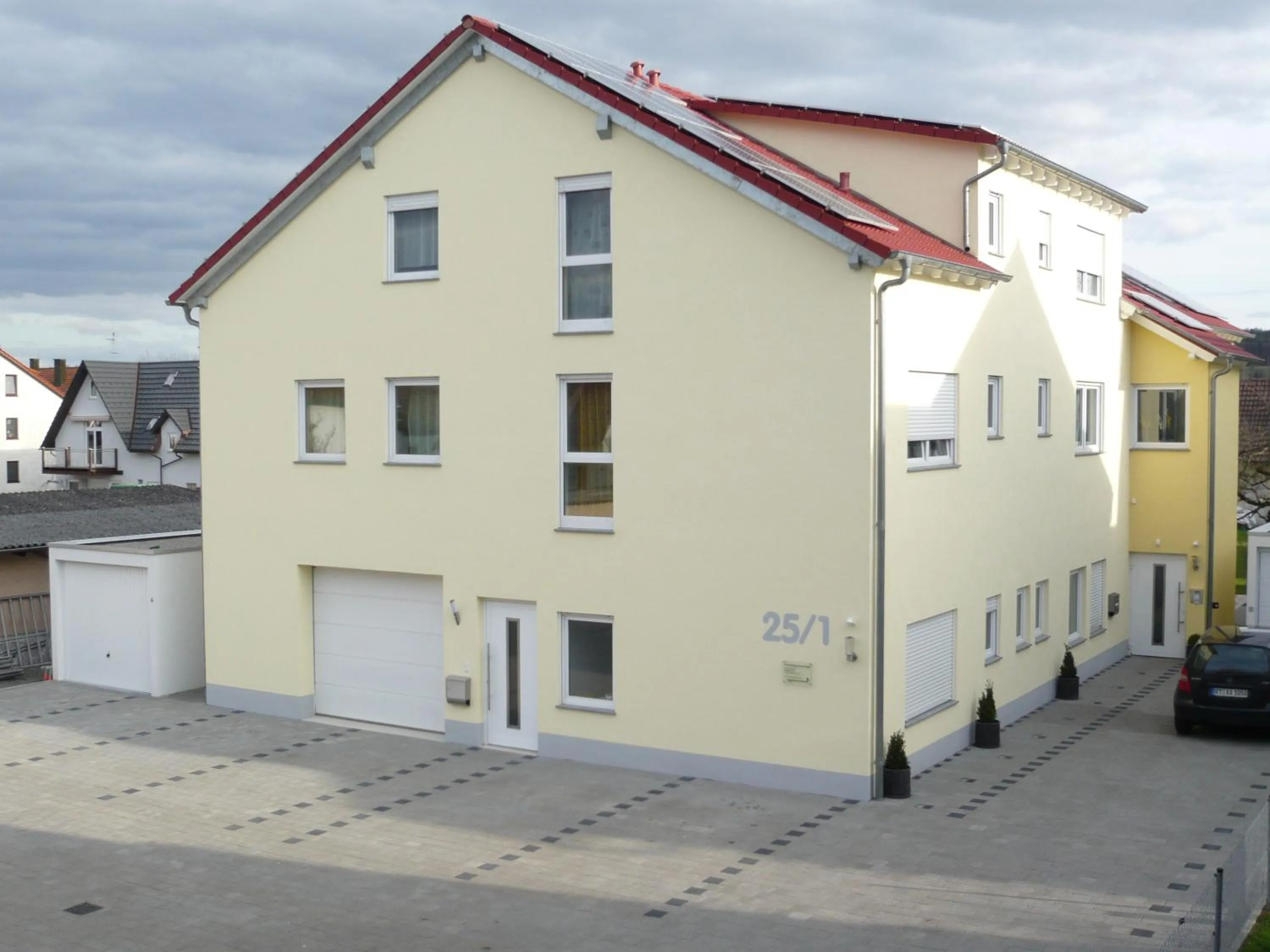 Facade/entrance in SP-Appartements