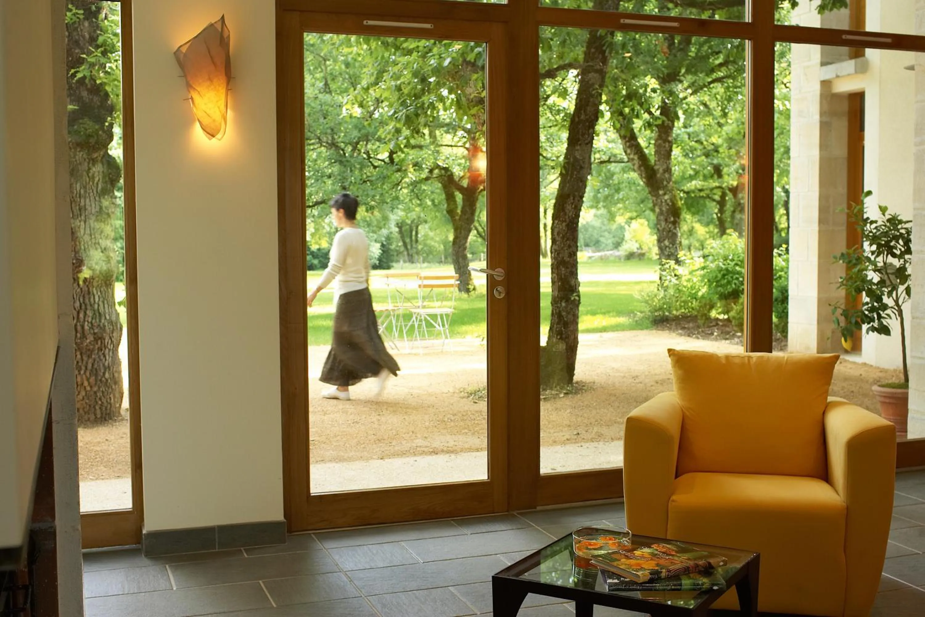 Seating area in Hôtel Les Esclargies