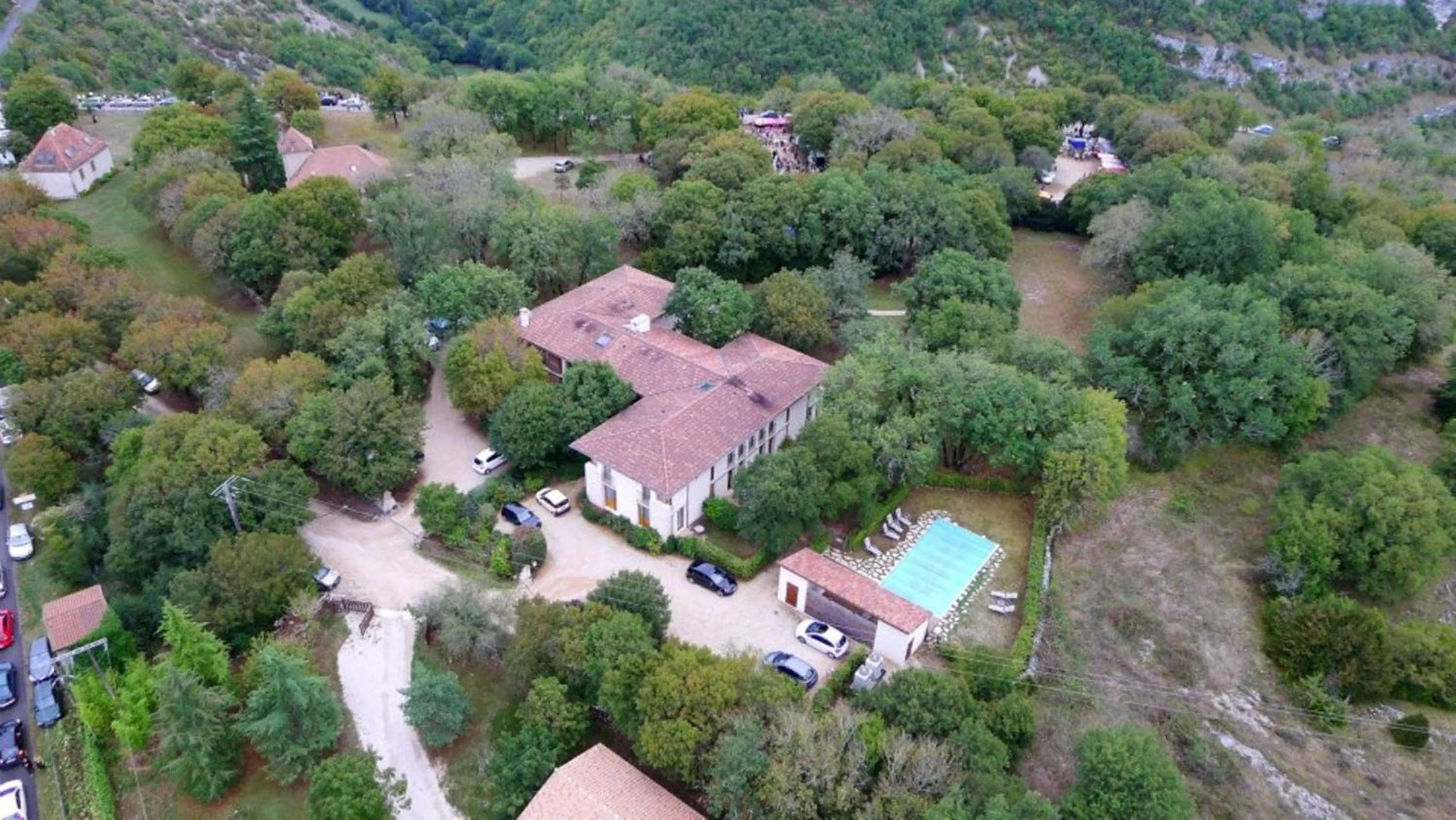 Bird's eye view in Hôtel Les Esclargies