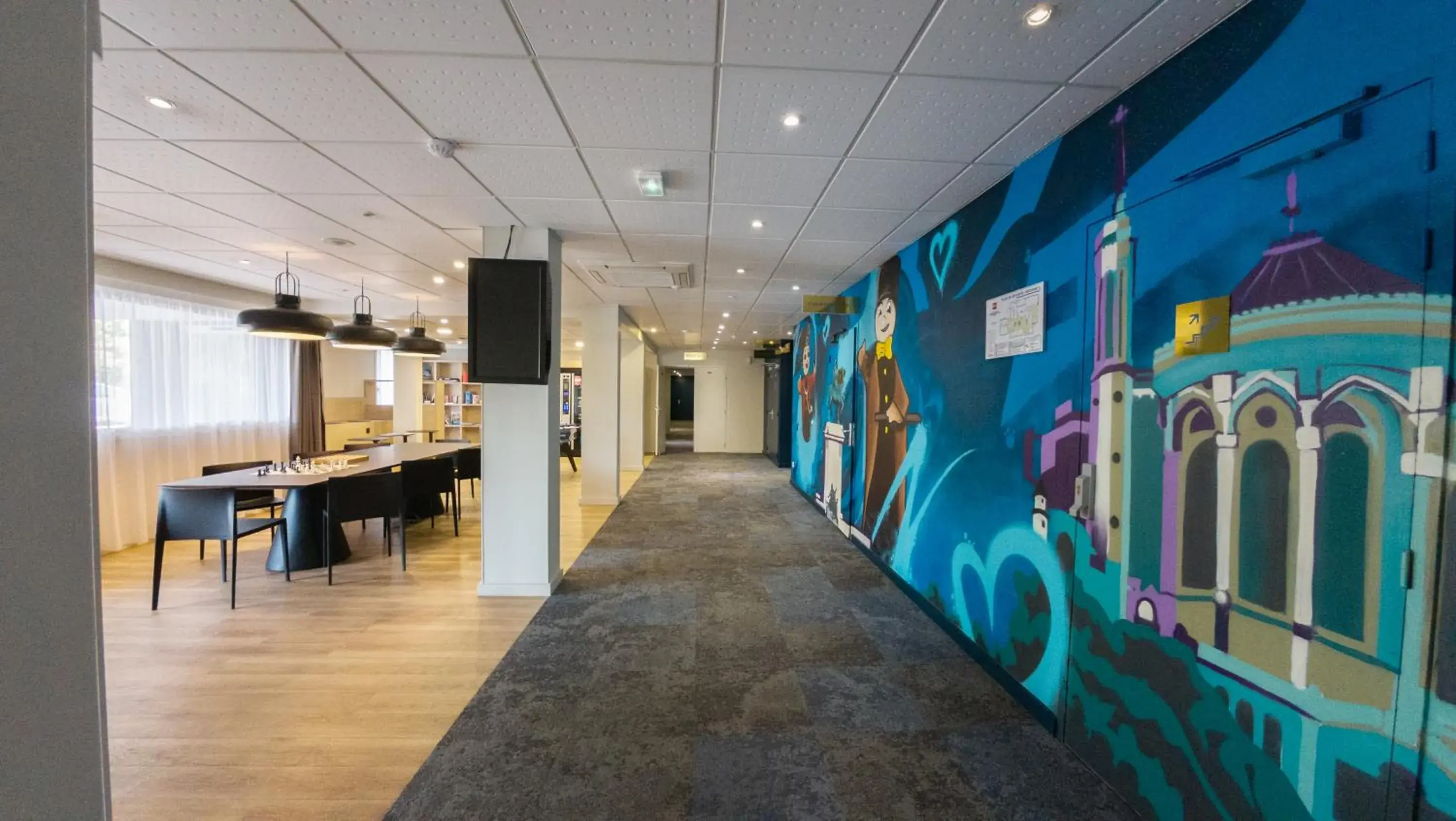 Lobby or reception in ibis Lyon Est Bron Lobby or reception in ibis Lyon Est Bron