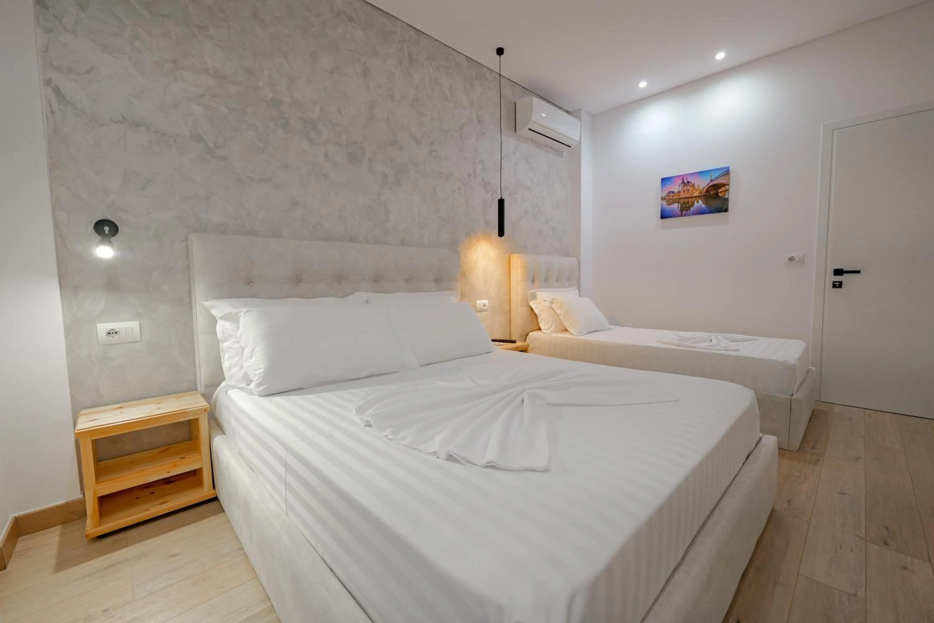 Bed in Villa Juna Beach