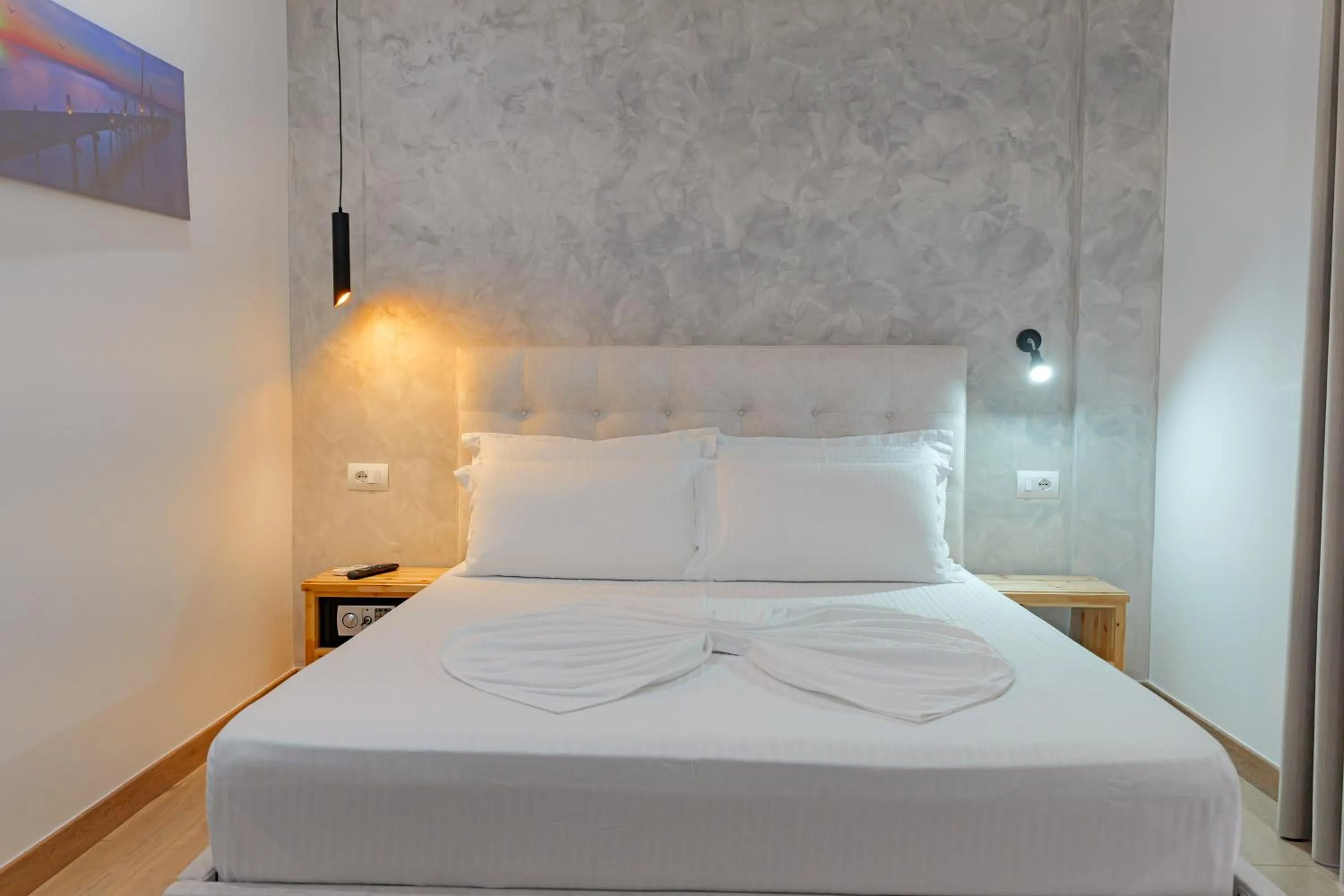 Bed in Villa Juna Beach