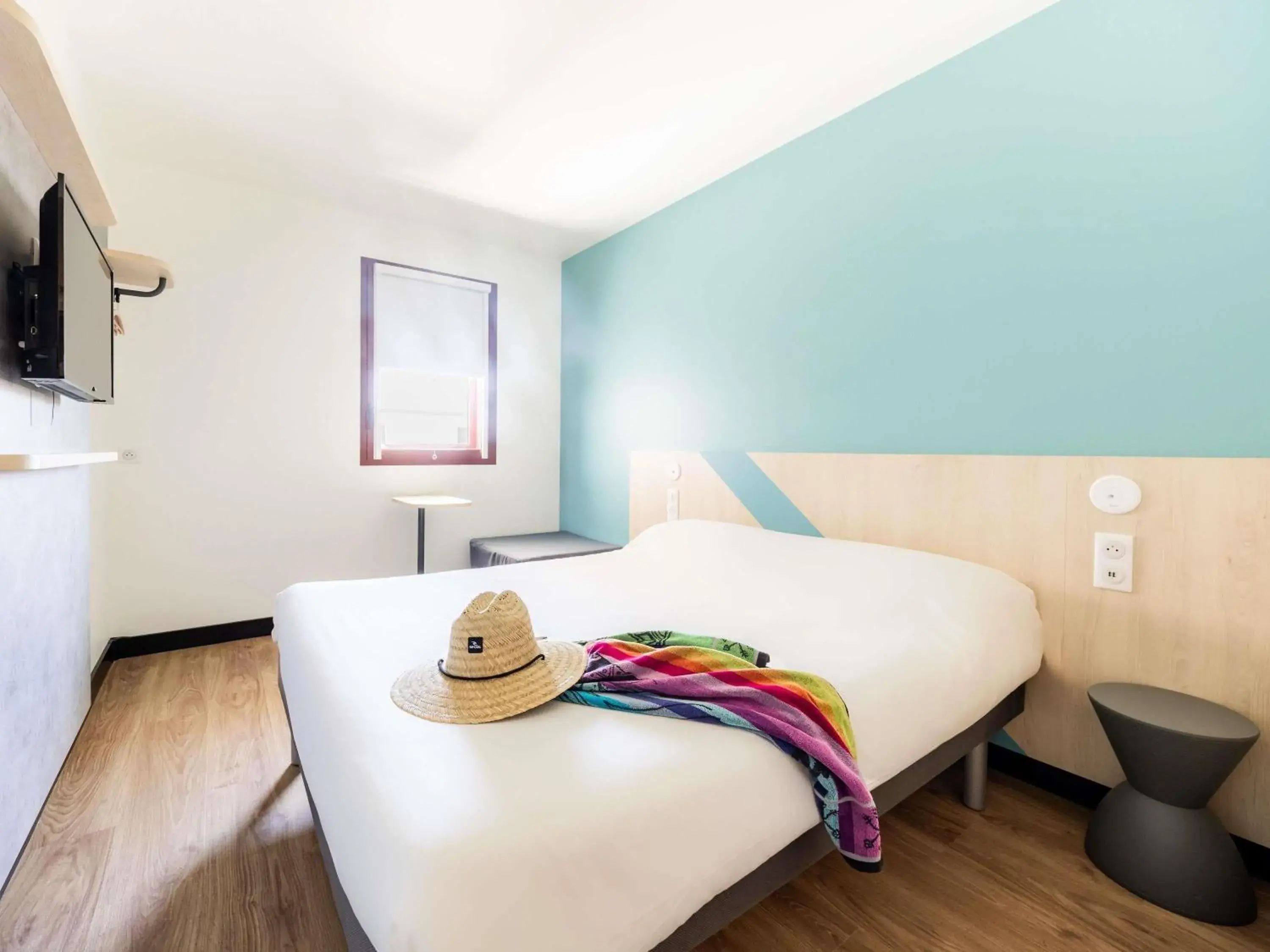 Property building, Bed in ibis budget Perpignan Centre Rénové en 2025 Property building, Bed in ibis budget Perpignan Centre Rénové en 2025