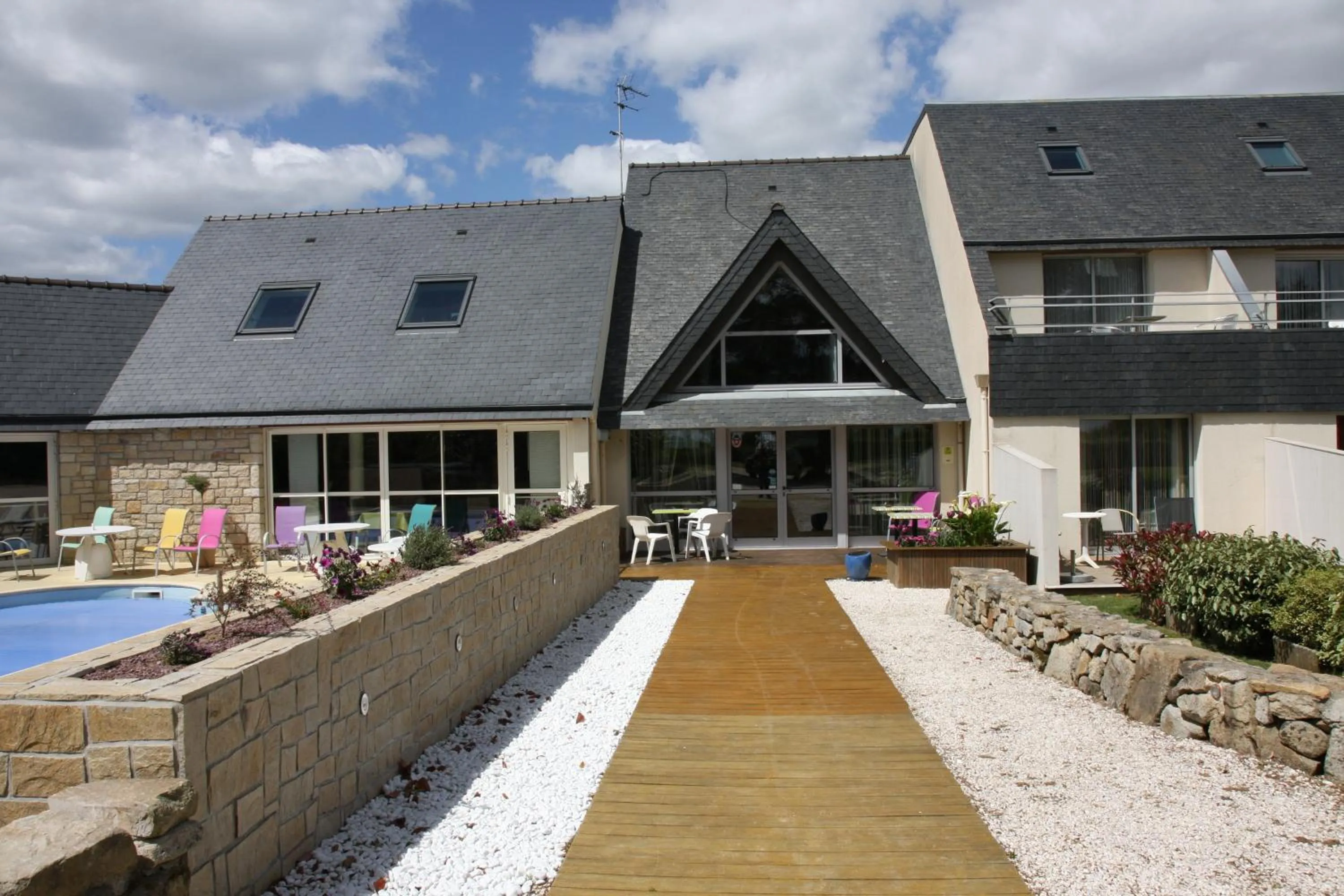 Facade/entrance in L'Hippocampe