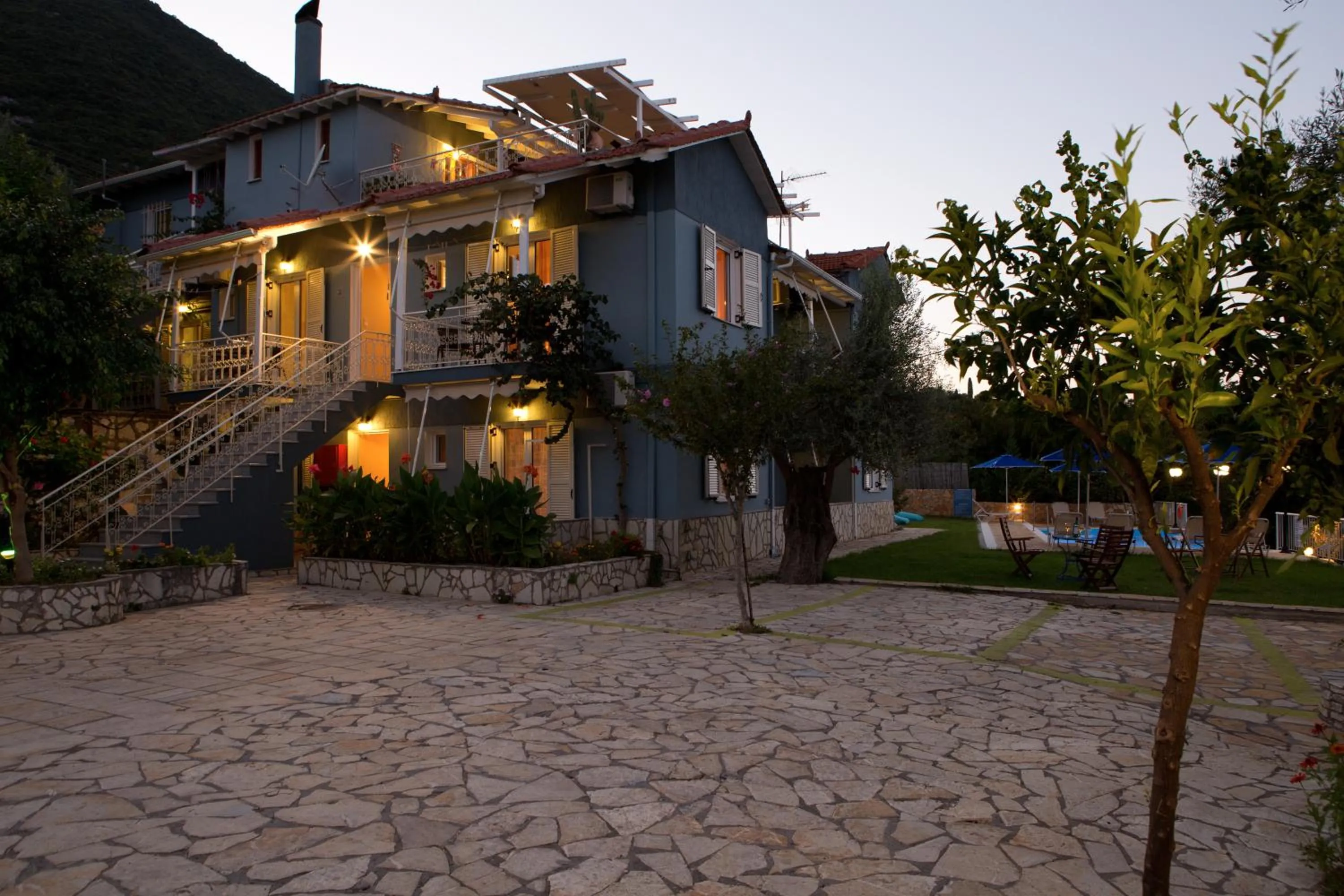 Facade/entrance in Jimmy's House