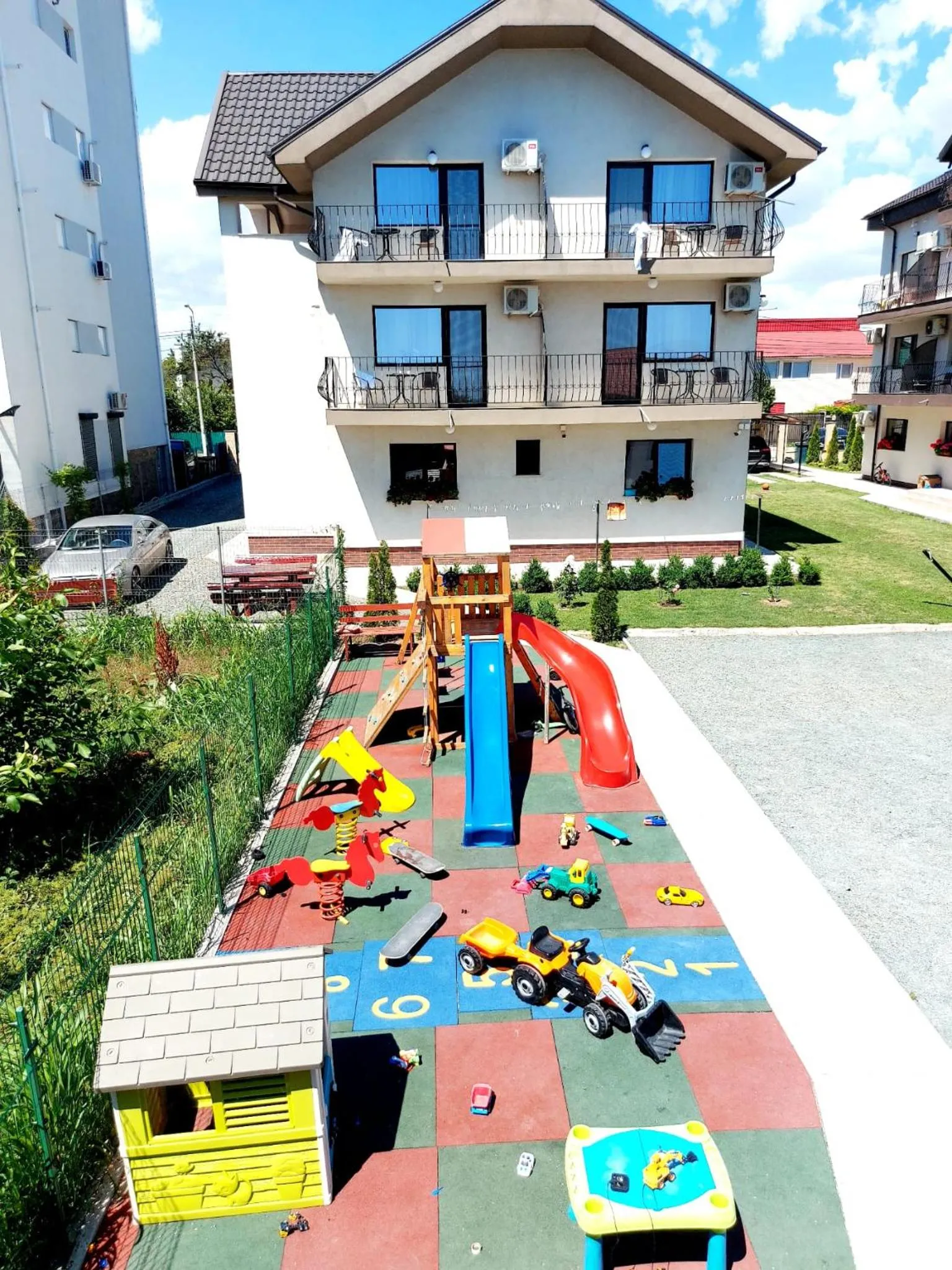 Children play ground in Vila Coty