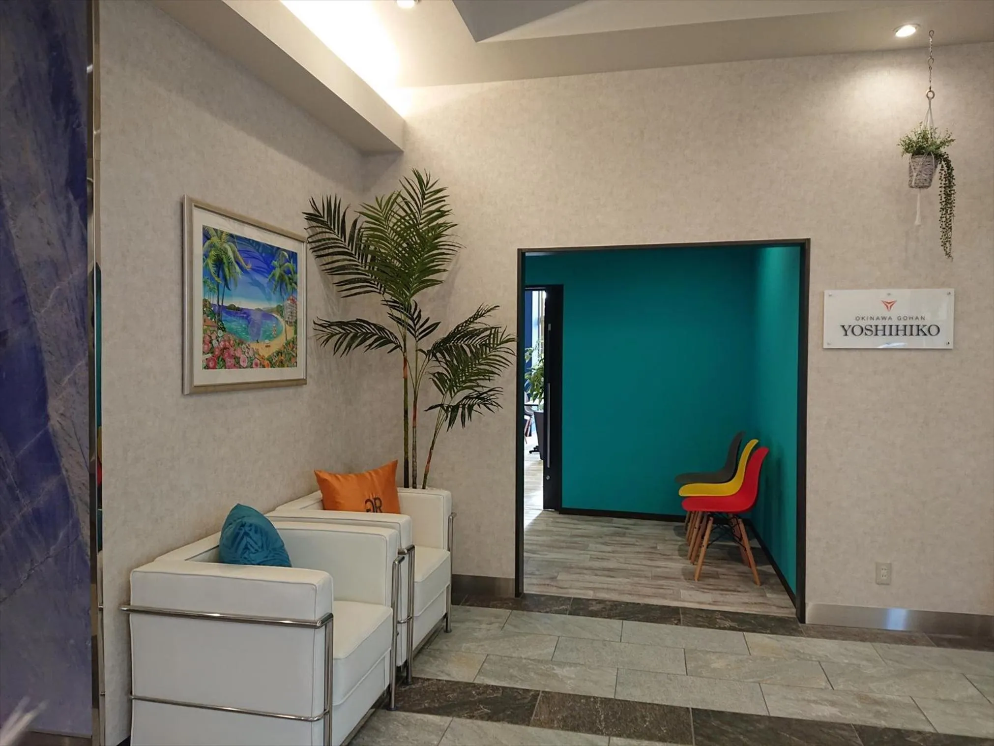 Lobby or reception in Green Rich Hotel Okinawa Nago (Artificial hot spring Futamata Yunohana)