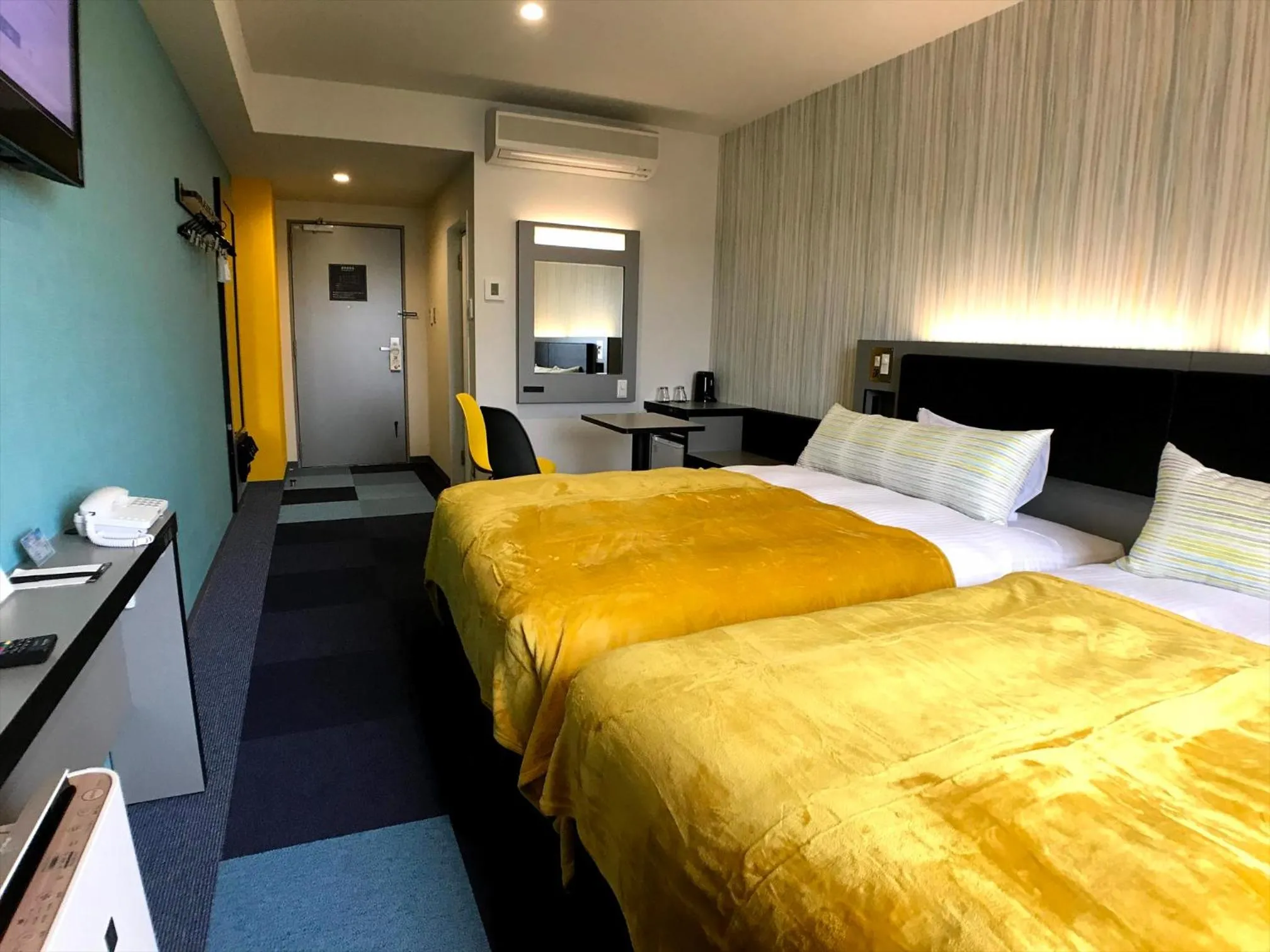 Photo of the whole room, Bed in Green Rich Hotel Okinawa Nago (Artificial hot spring Futamata Yunohana)