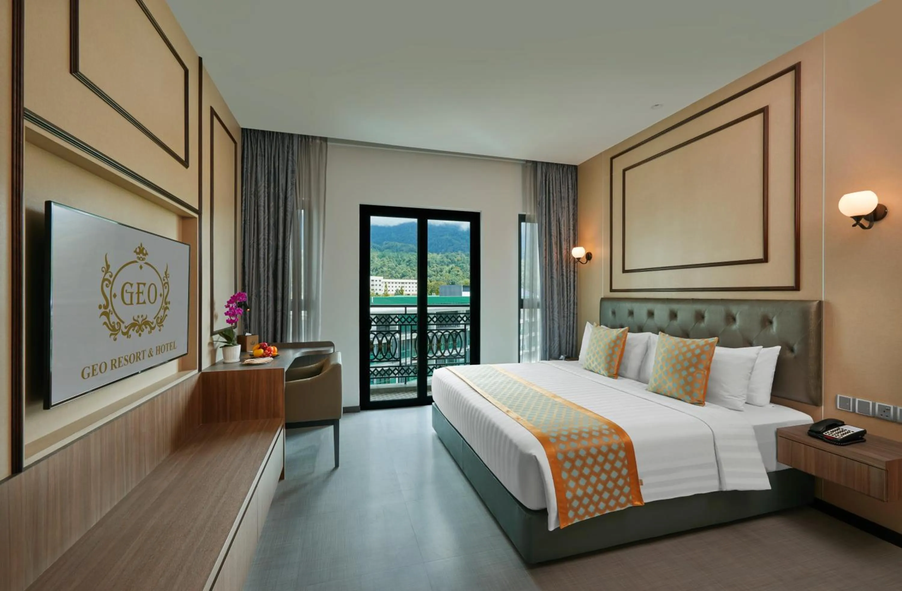 Photo of the whole room, Bed in GEO RESORT & HOTEL