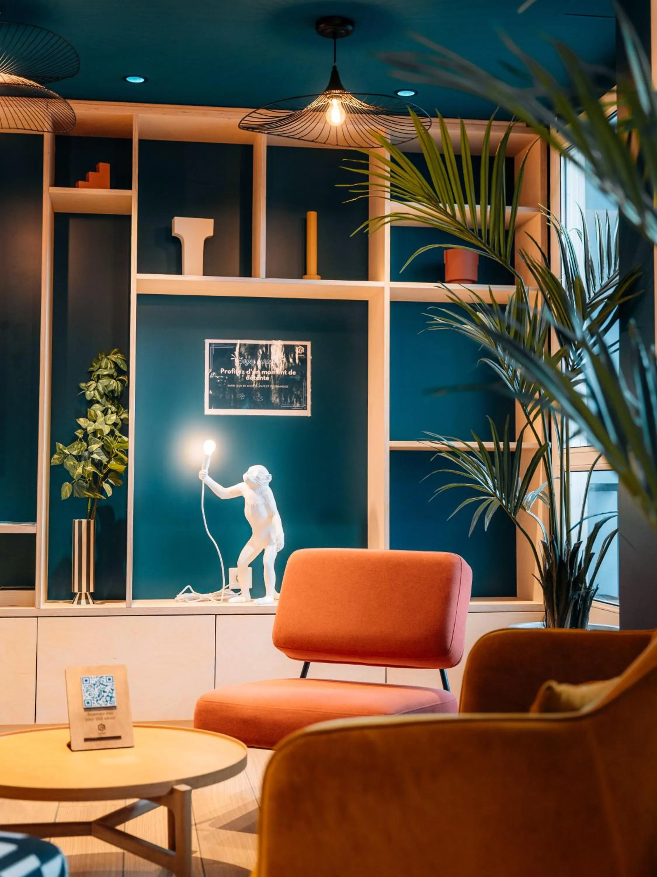 Lobby or reception in Urban Hotel & Spa Aix-les-Bains - BW Signature Collection