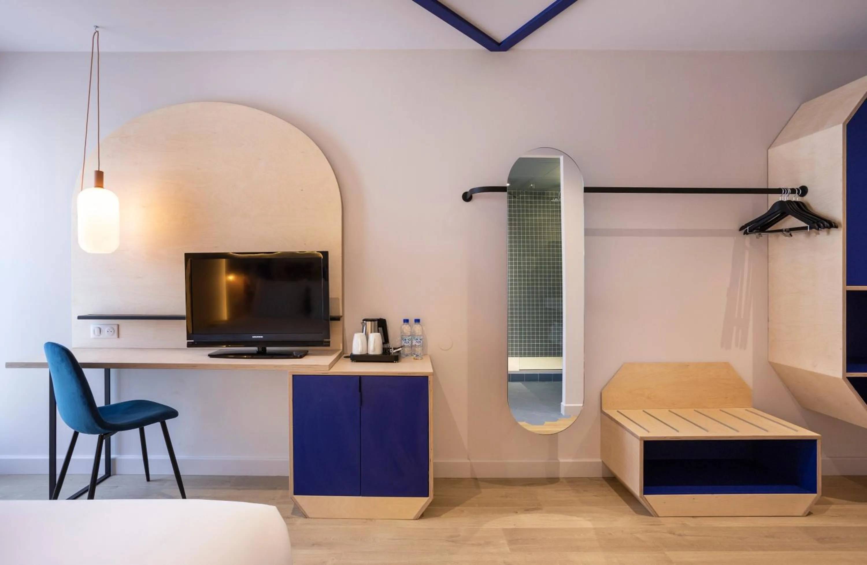 Bedroom, Bed in Urban Hotel & Spa Aix-les-Bains - BW Signature Collection