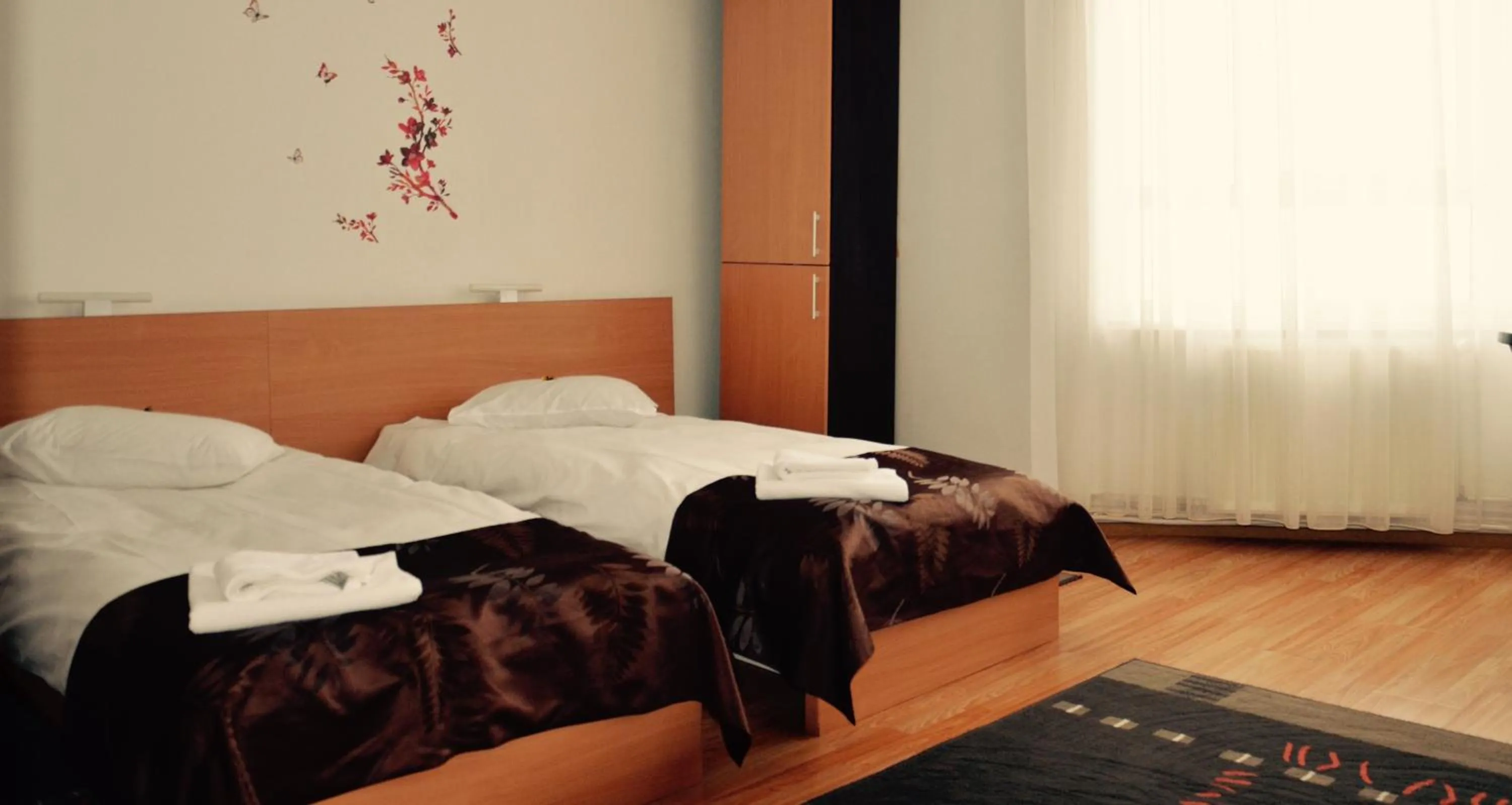 Bed in ApartHotel Zorilor