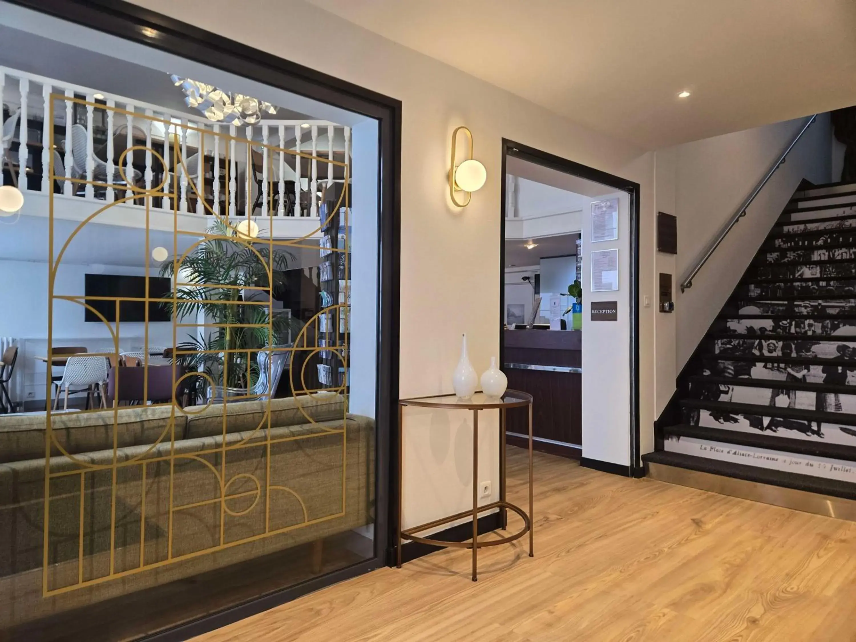 Lobby or reception in Sure Hotel By Best Western Lorient Centre Lobby or reception in Sure Hotel By Best Western Lorient Centre