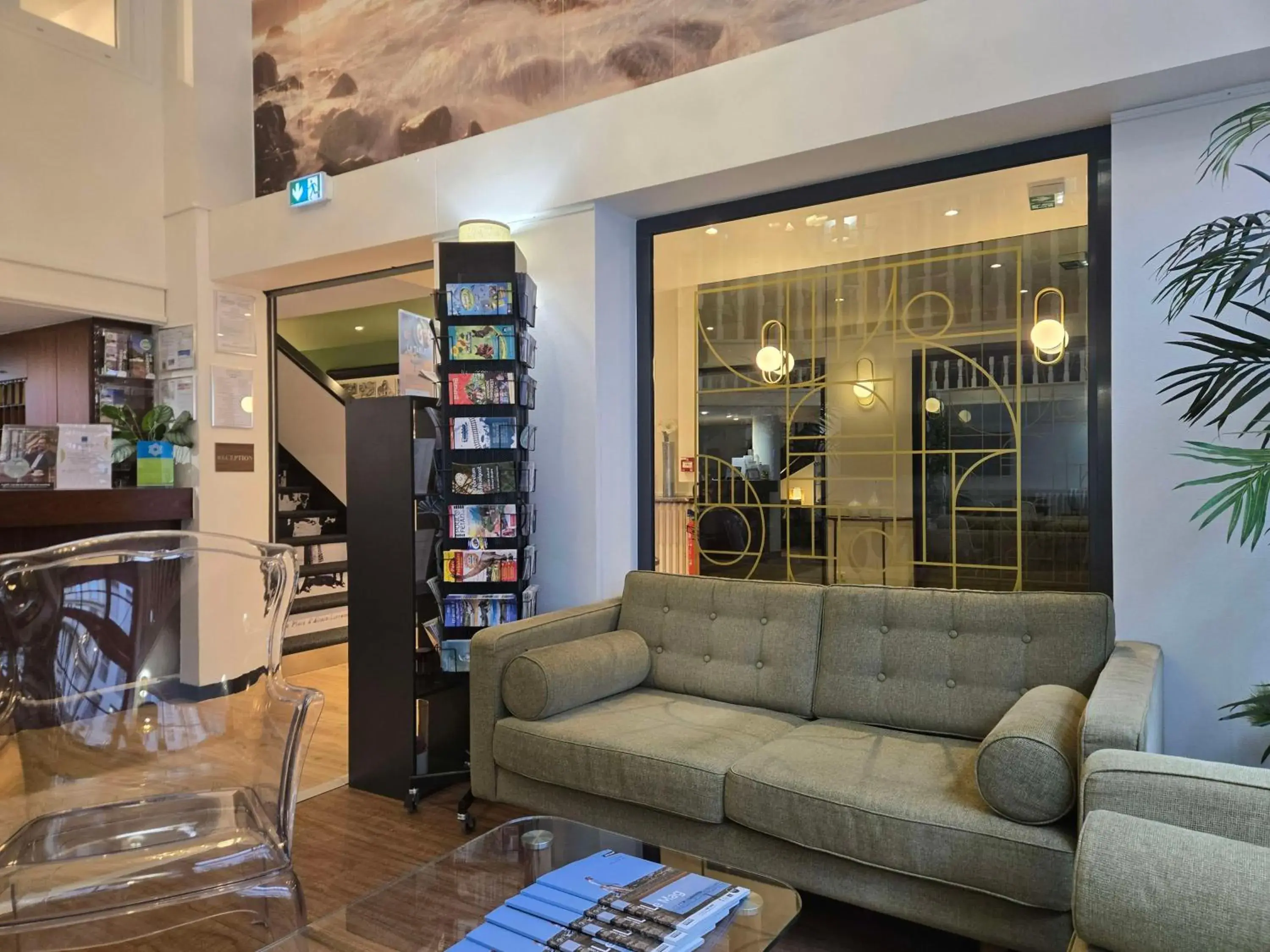 Lobby or reception in Sure Hotel By Best Western Lorient Centre Lobby or reception in Sure Hotel By Best Western Lorient Centre