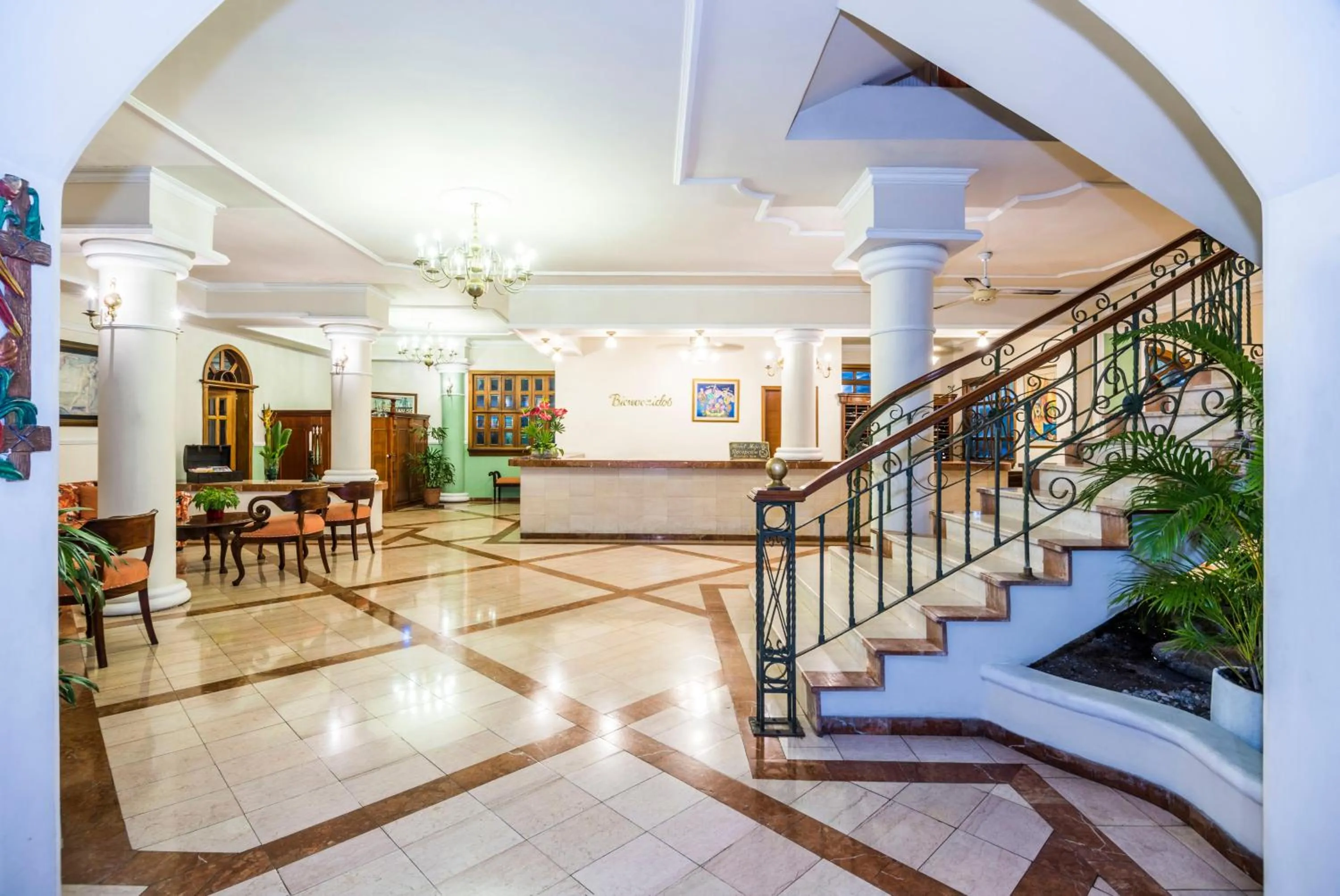 Lobby or reception in Hotel Majestic