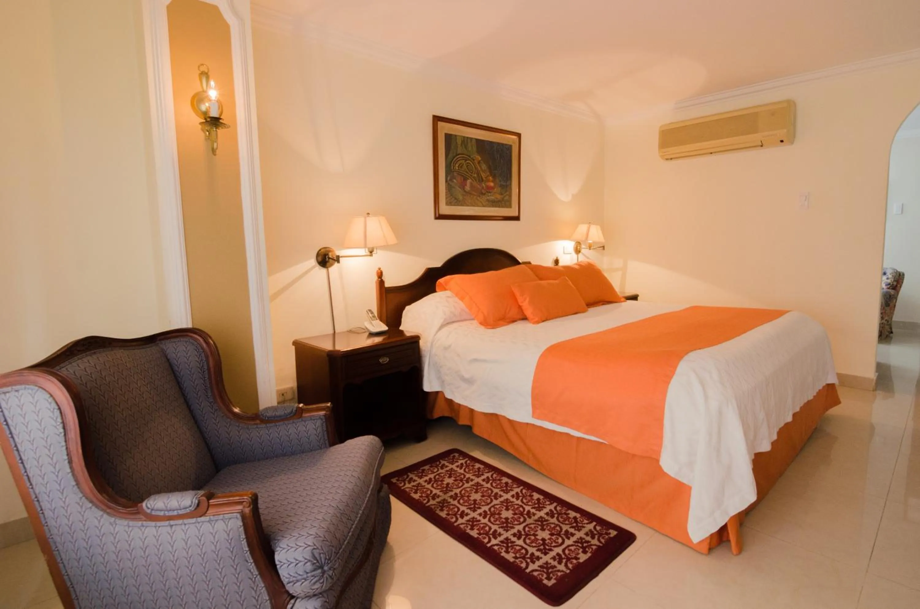 Bed in Hotel Majestic