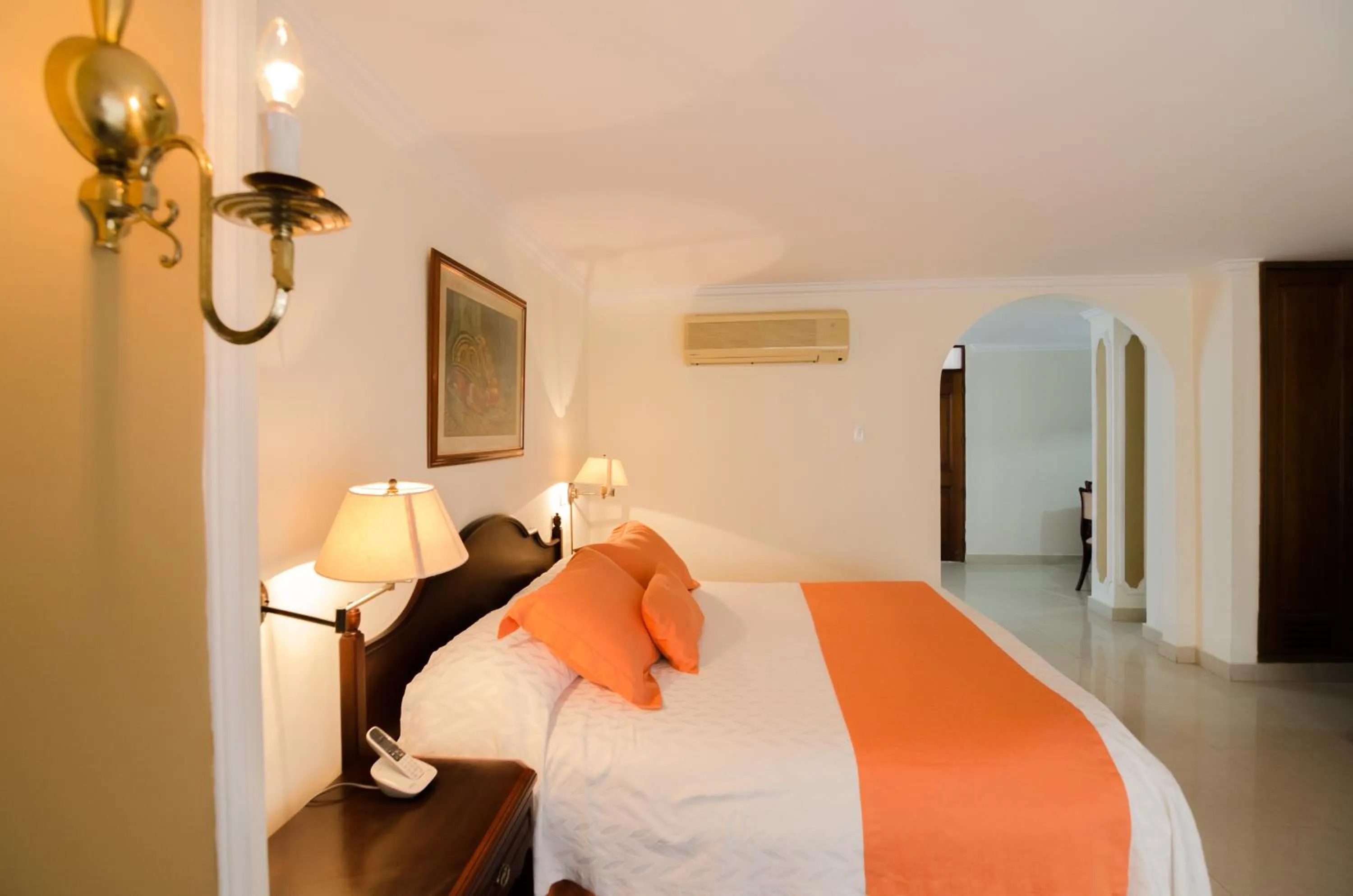 Bed in Hotel Majestic