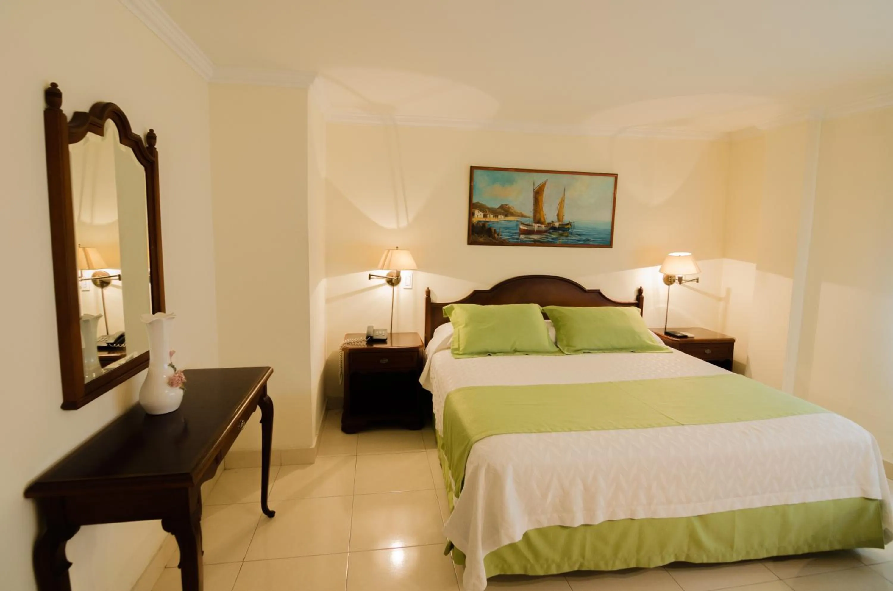 Bed in Hotel Majestic