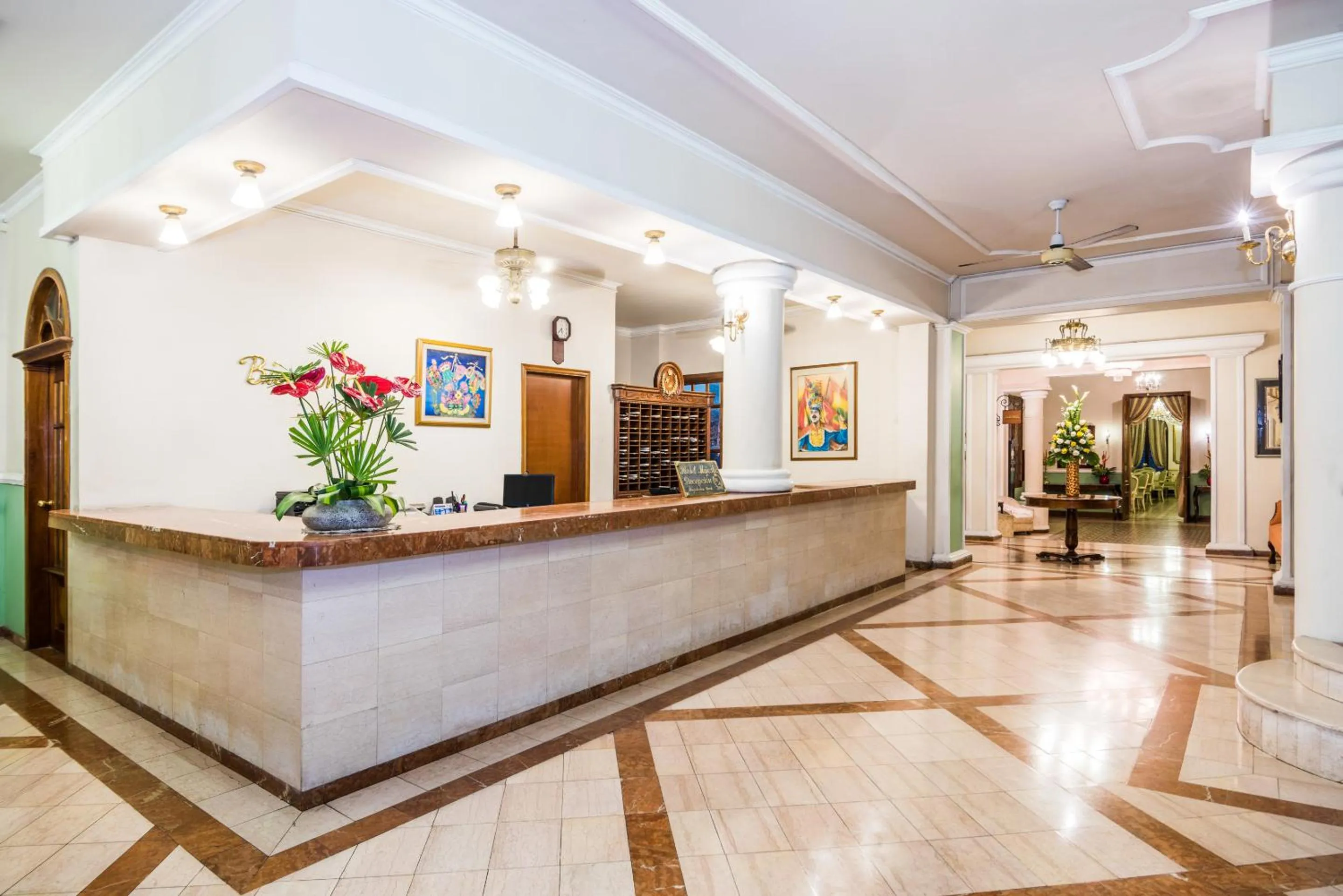 Lobby or reception in Hotel Majestic