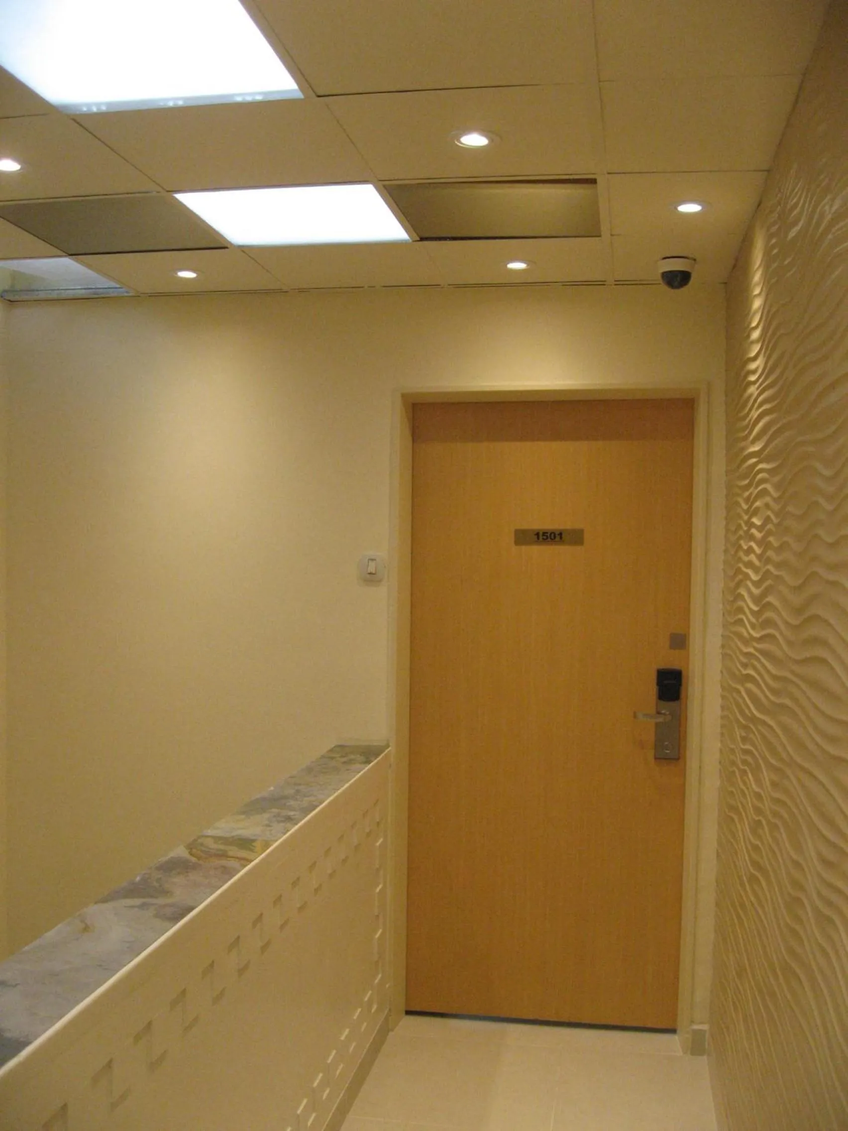 Decorative detail in Callao Suites Recoleta