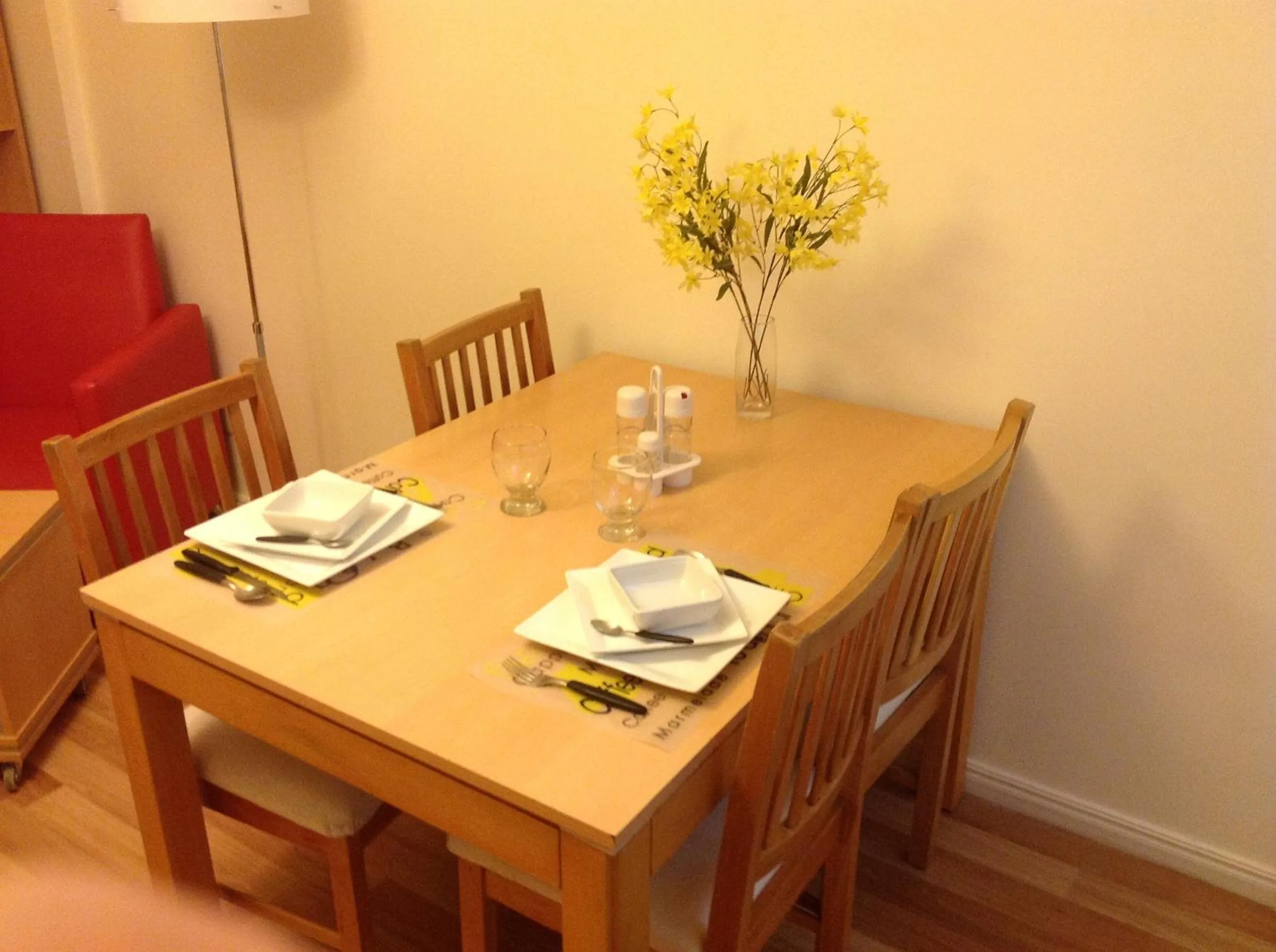 Dining area in Callao Suites Recoleta
