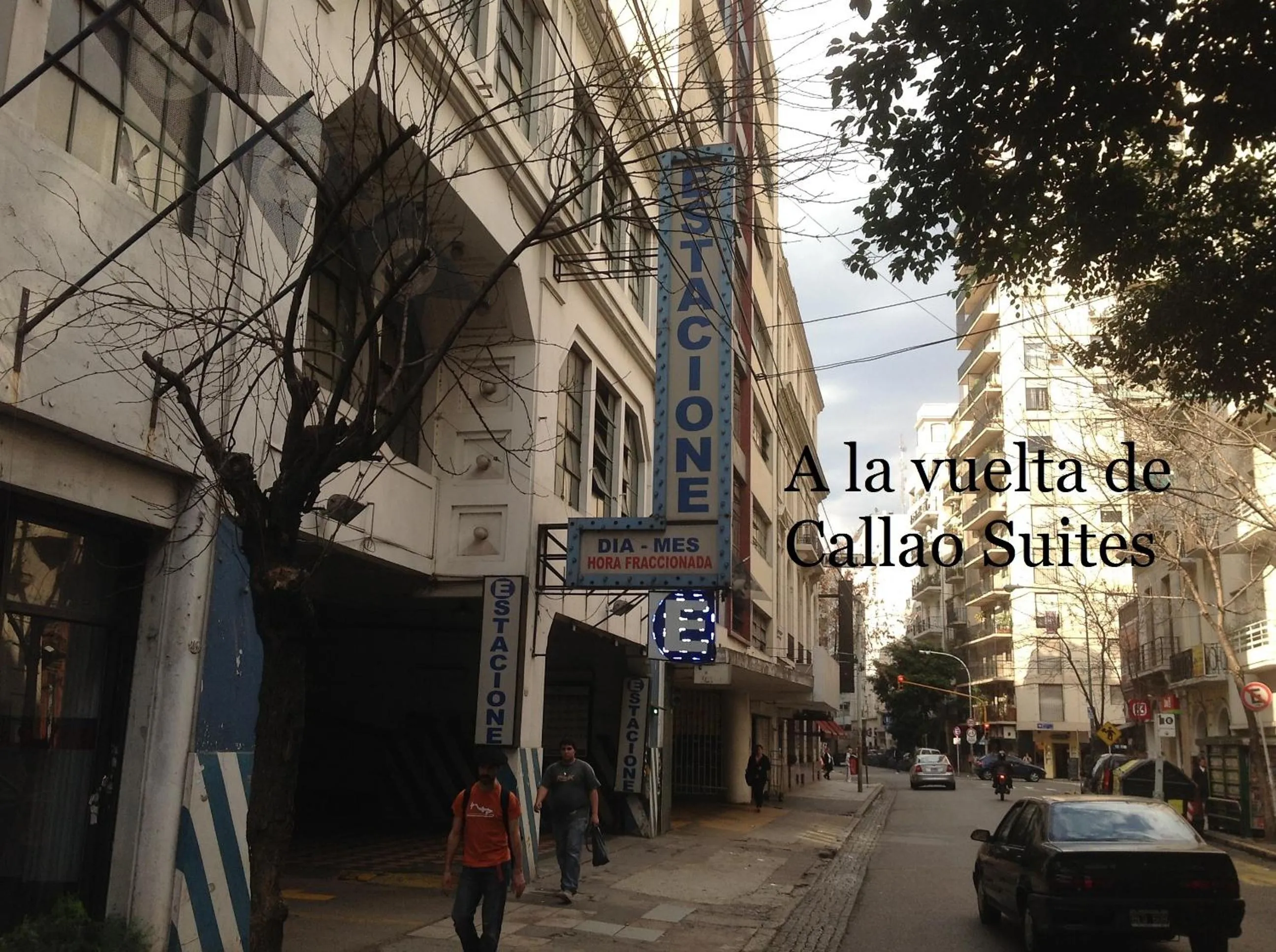 Area and facilities in Callao Suites Recoleta