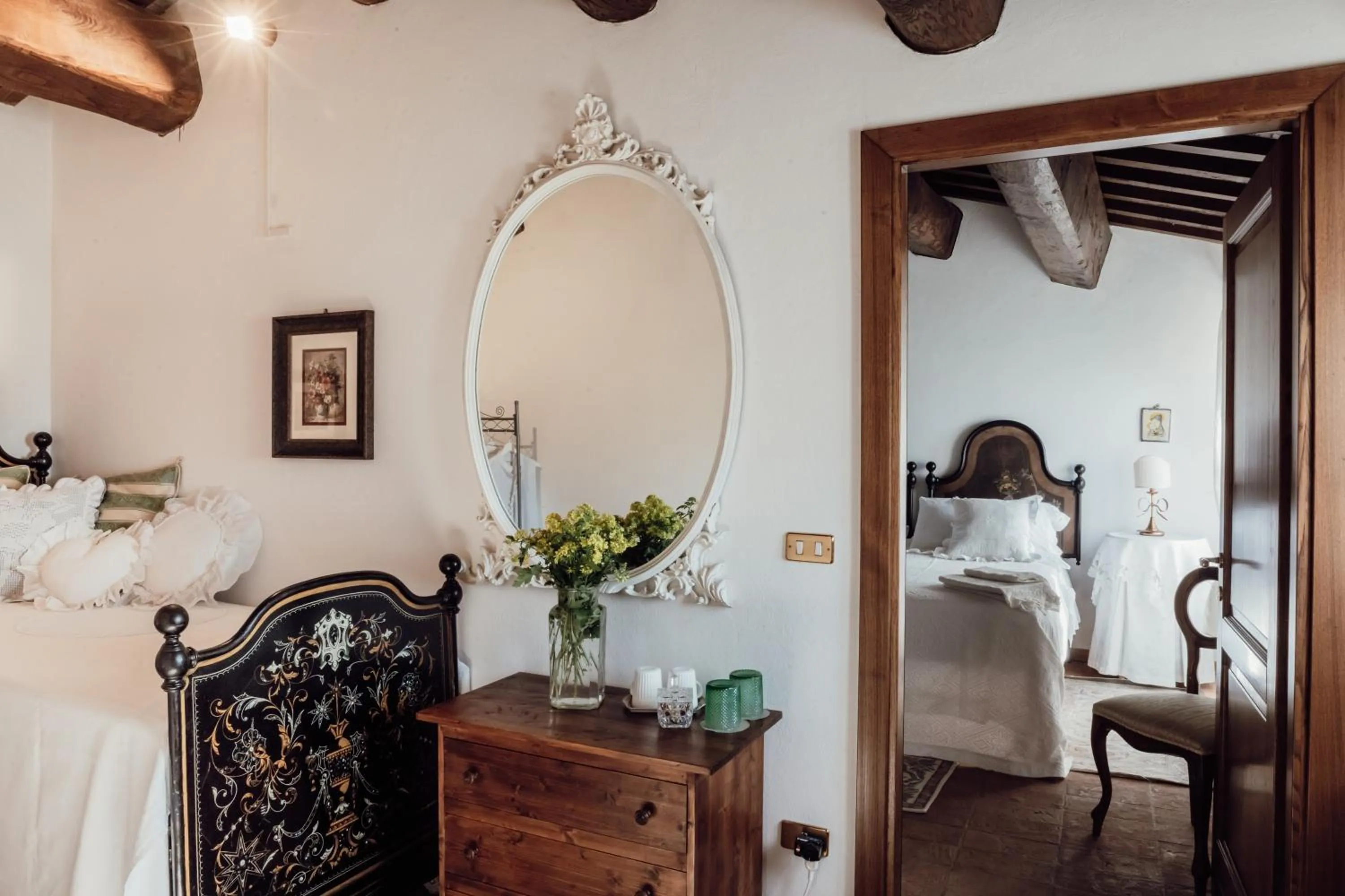 Bed in b&b casatorre