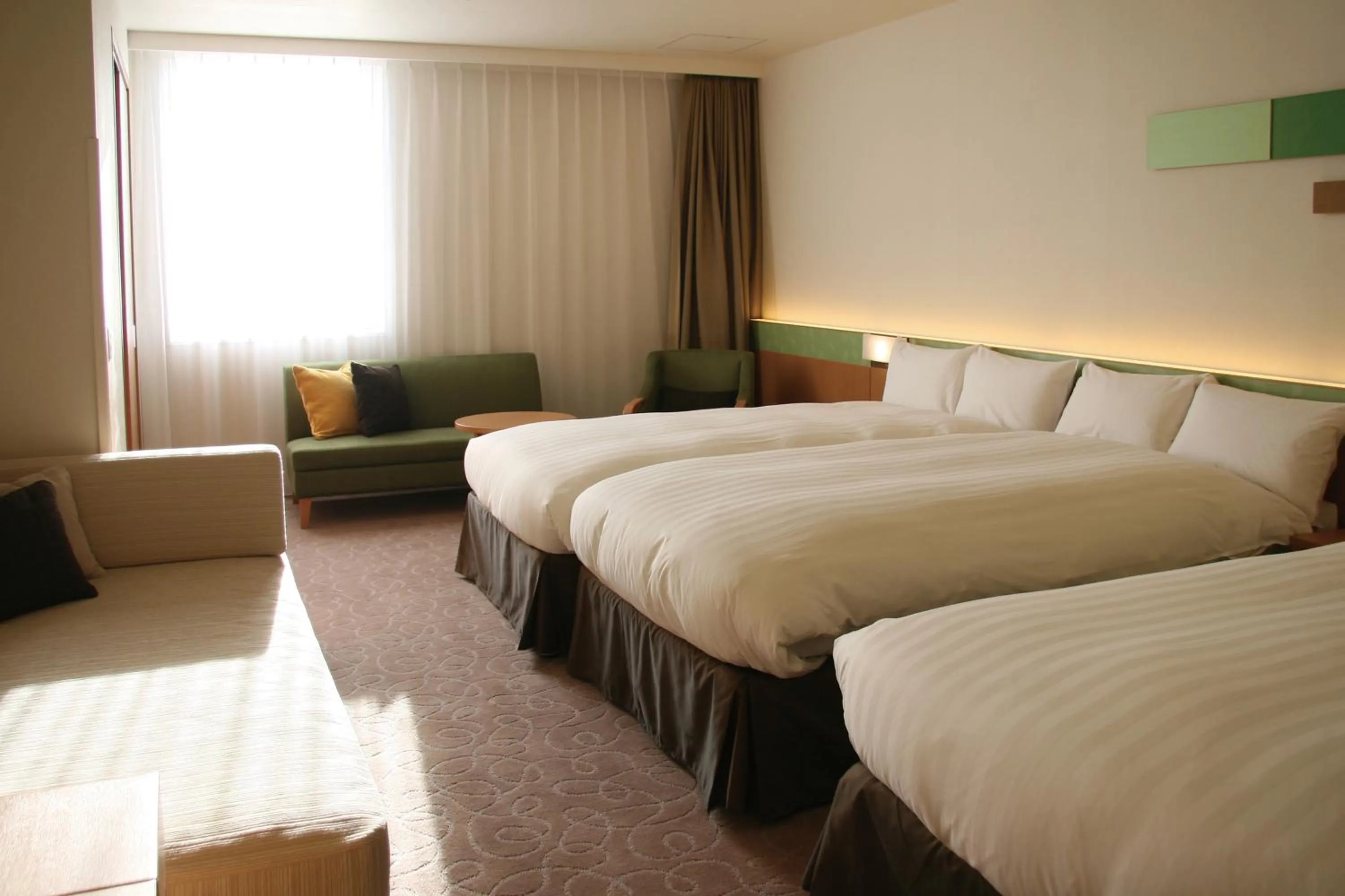 Bed in SPA&HOTEL EURASIA MAIHAMA Closed the public Spa area