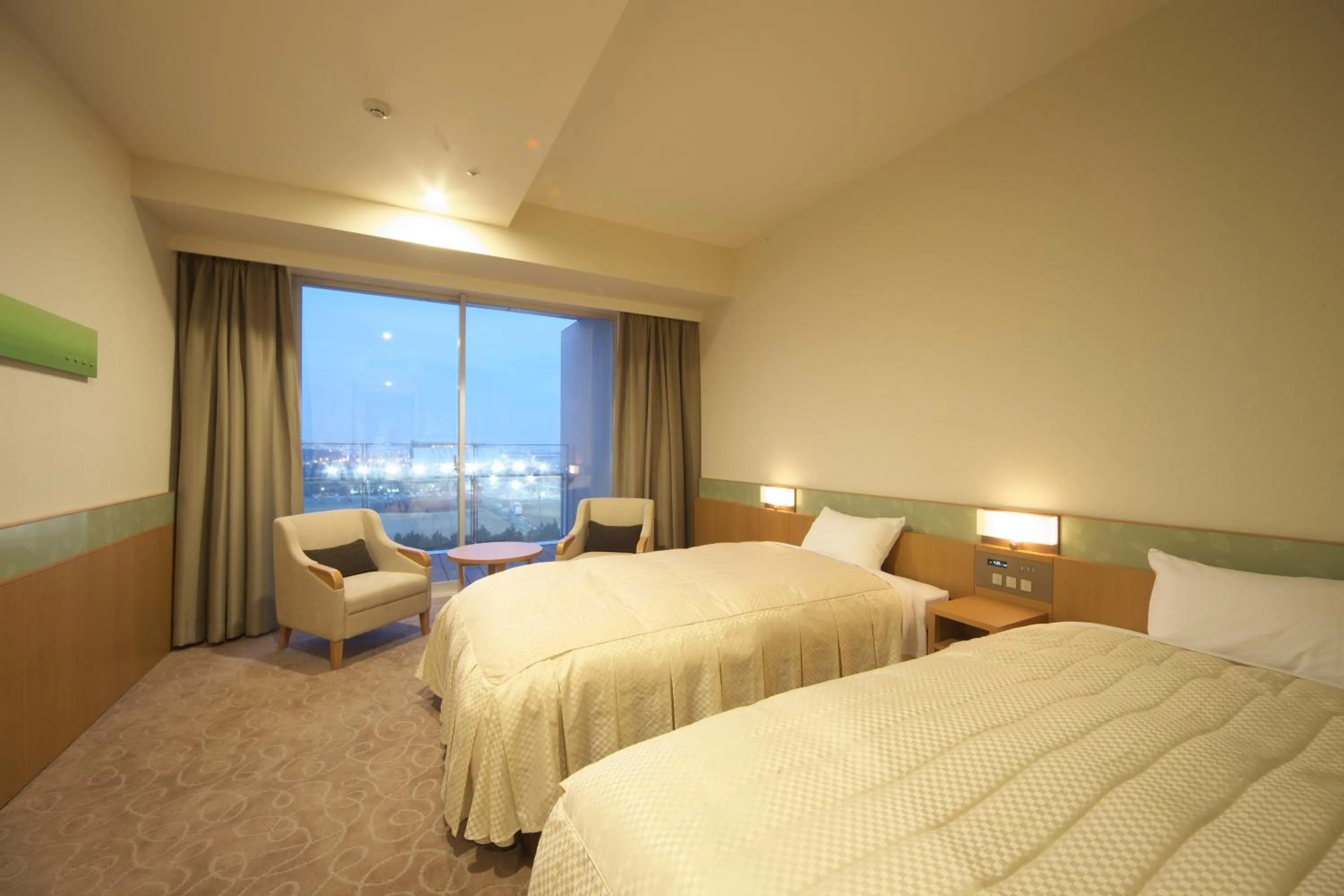 Bed in SPA&HOTEL EURASIA MAIHAMA Closed the public Spa area