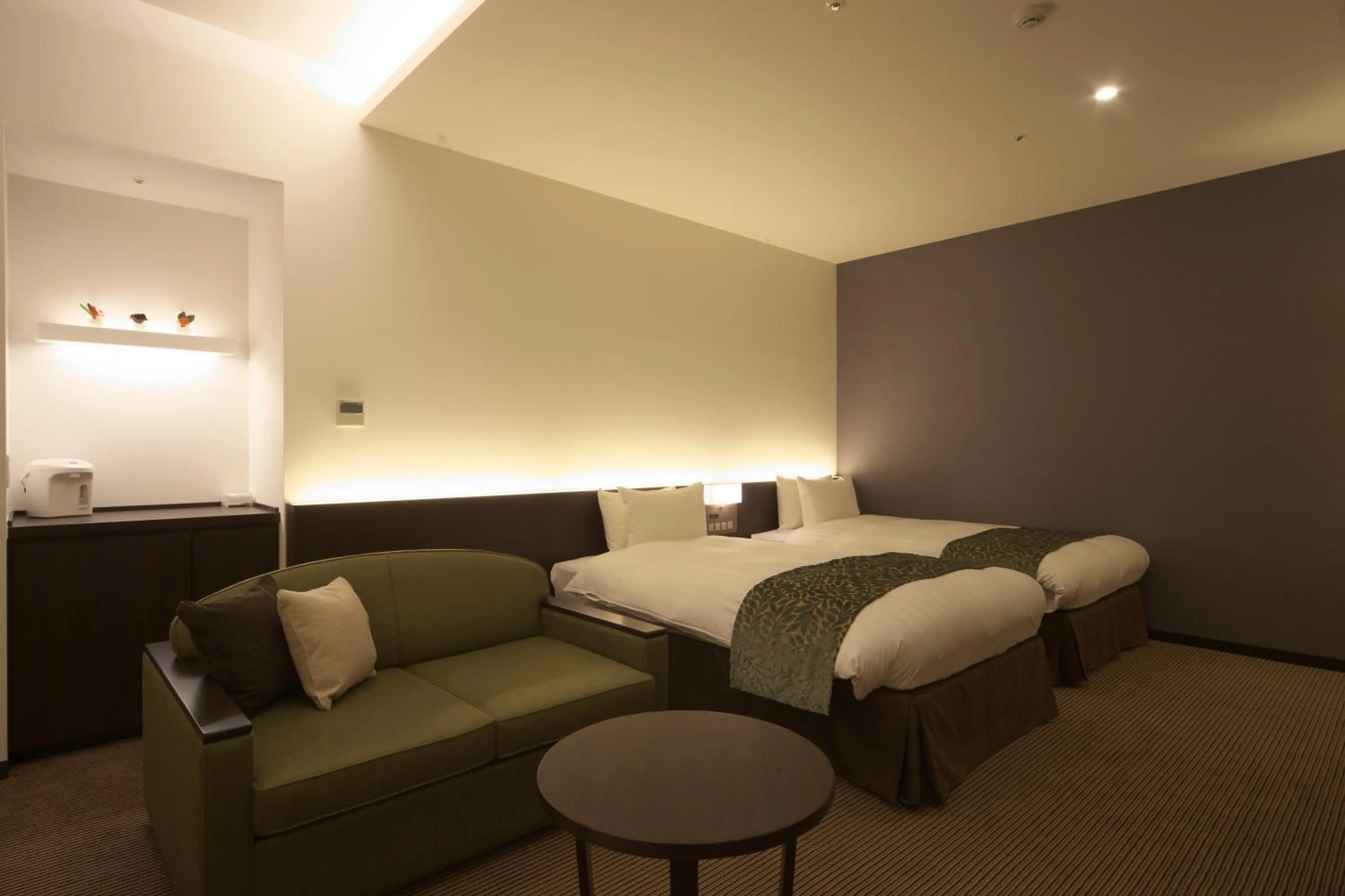 Bed in SPA&HOTEL EURASIA MAIHAMA Closed the public Spa area