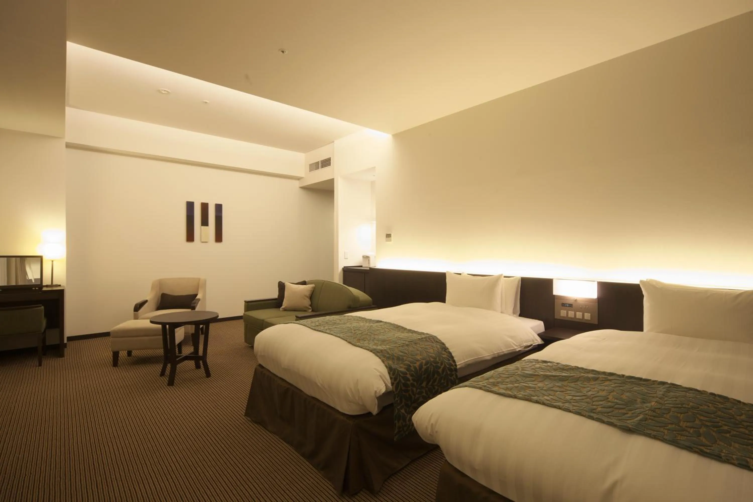 Bed in SPA&HOTEL EURASIA MAIHAMA Closed the public Spa area