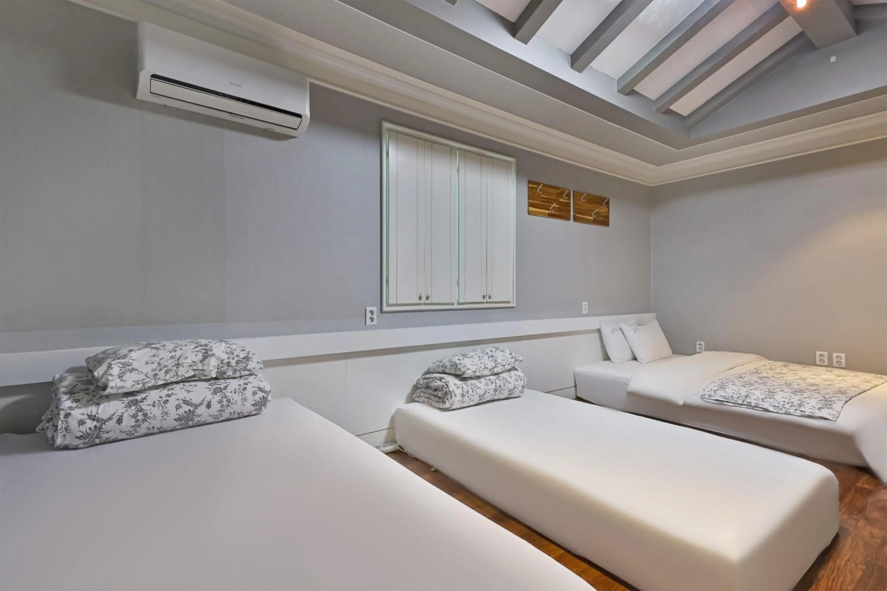 Bed in 히든힐불국사호텔