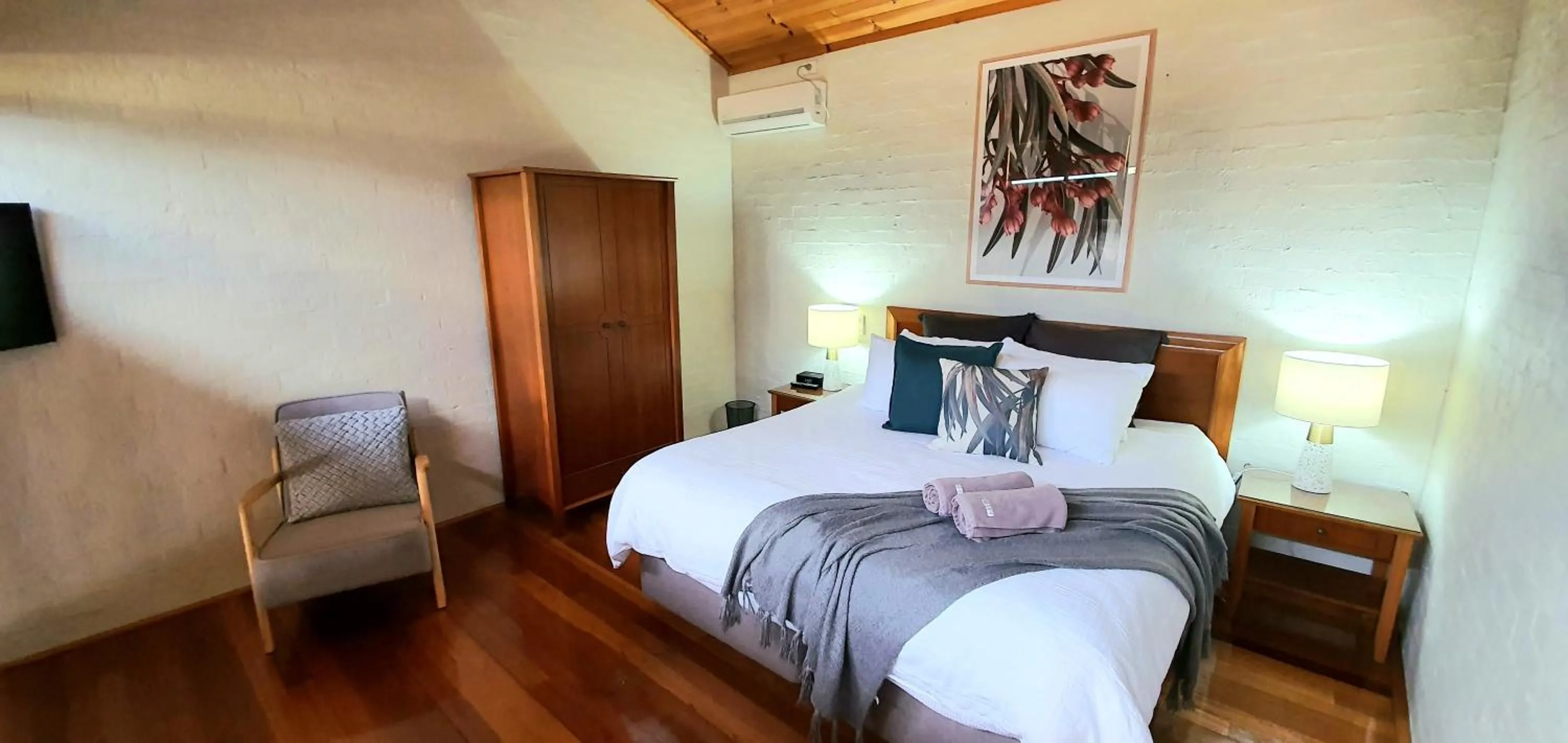 Bed in Great Escape Lofts