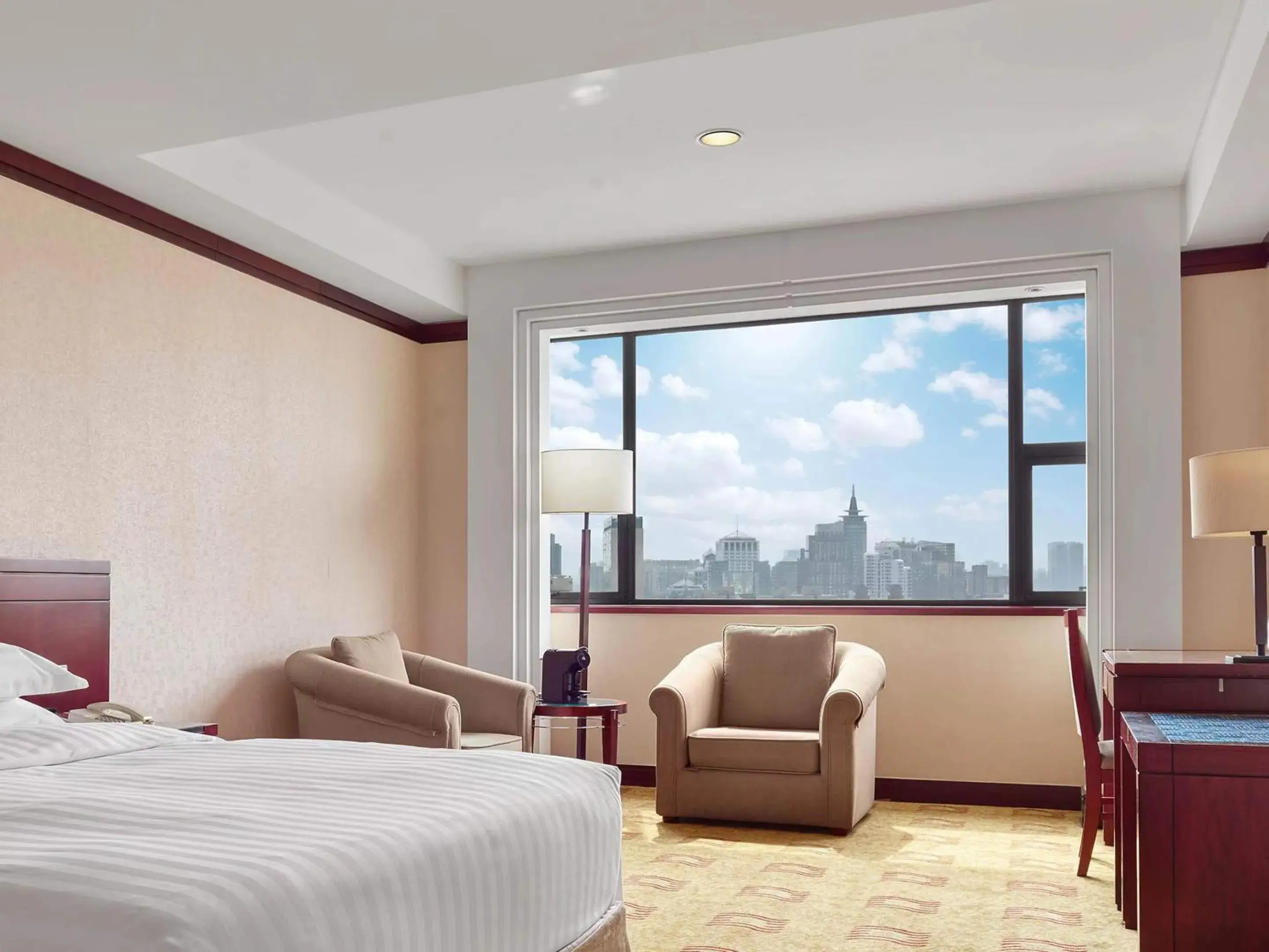 Photo of the whole room, Bed in Beijing Poly Plaza Hotel Photo of the whole room, Bed in Beijing Poly Plaza Hotel