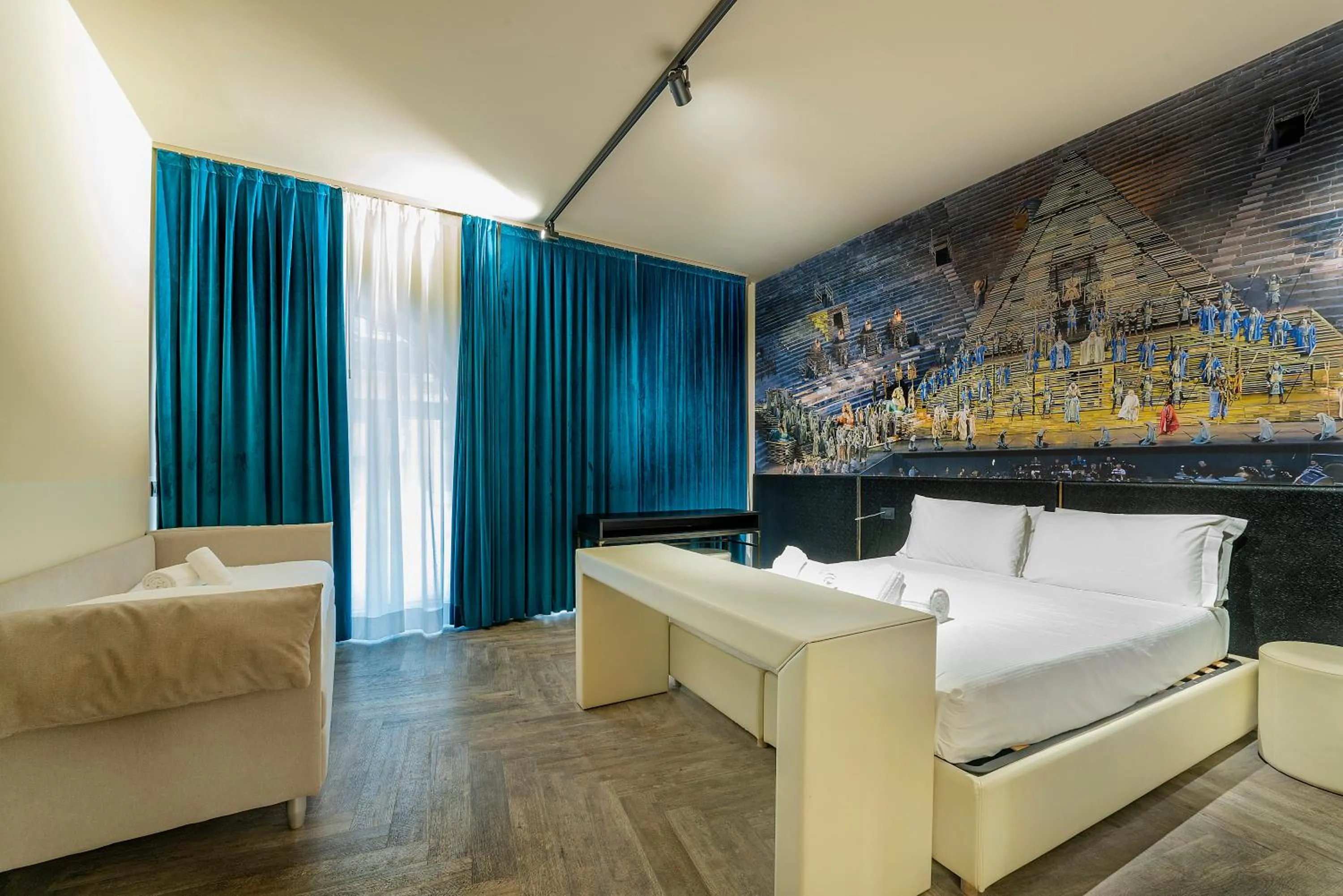 Bed in Italianflat - Theatrum Rooms and Suite