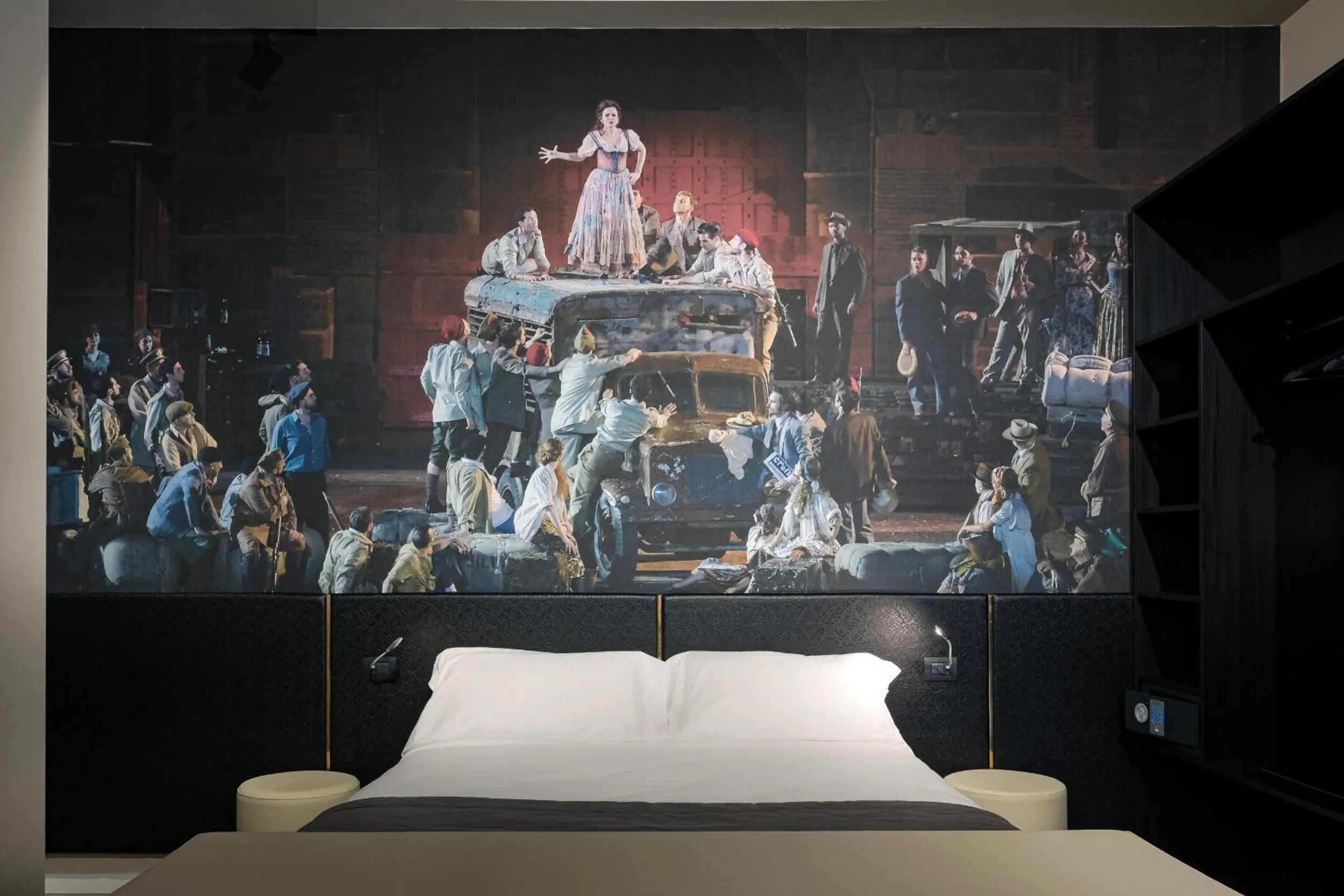 Bed in Italianflat - Theatrum Rooms and Suite