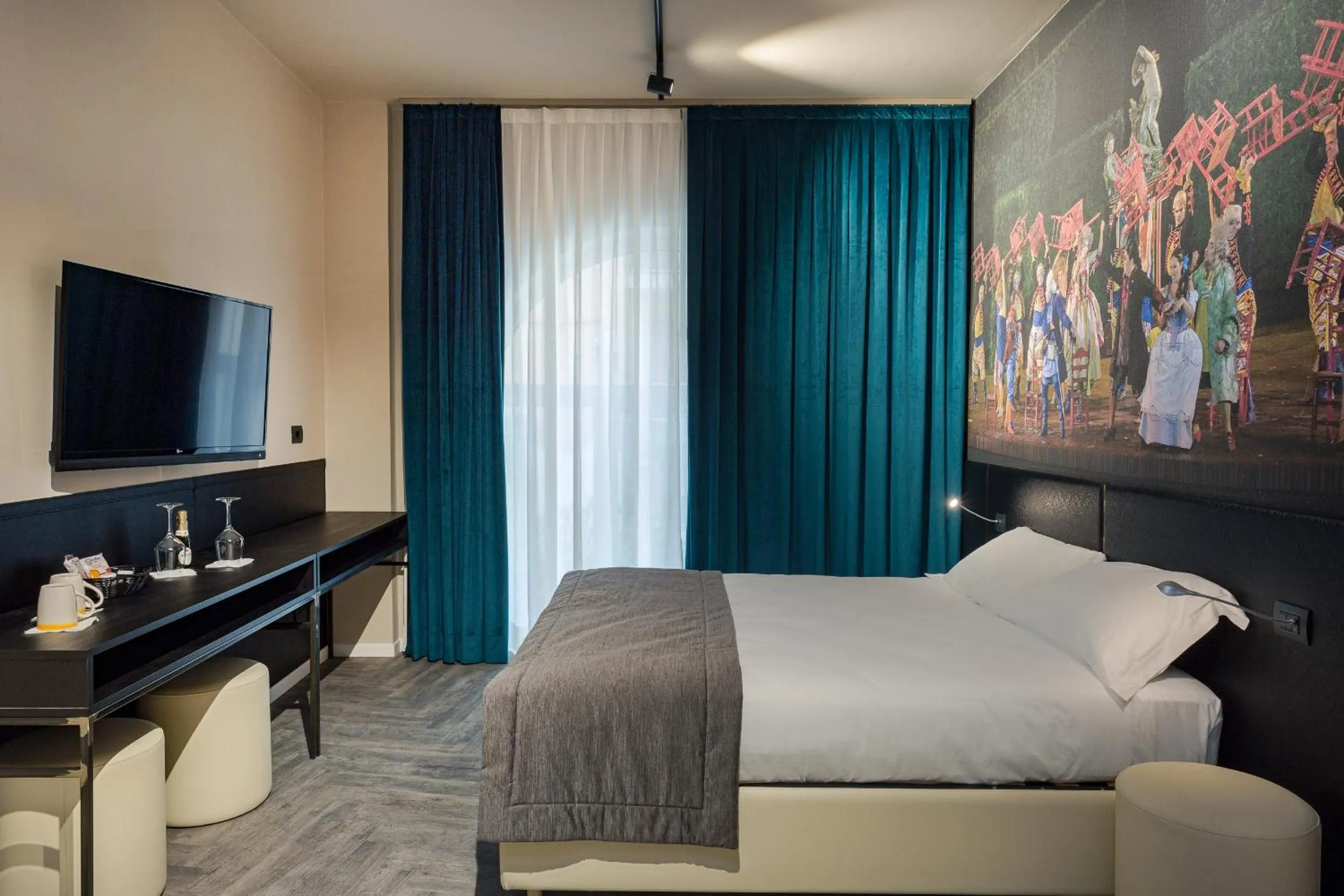 Bed in Italianflat - Theatrum Rooms and Suite