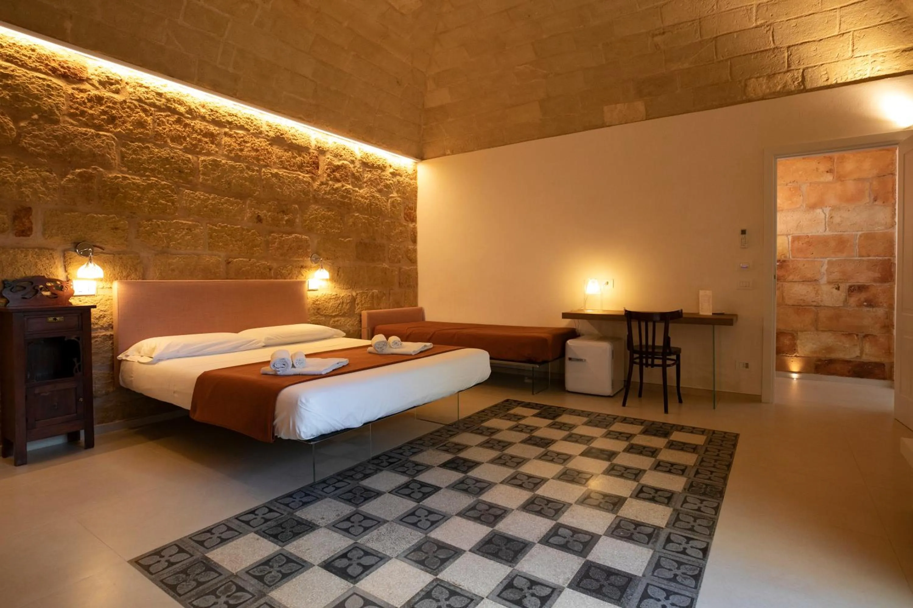 Bed in Ricordi Siciliani - Charme Rooms