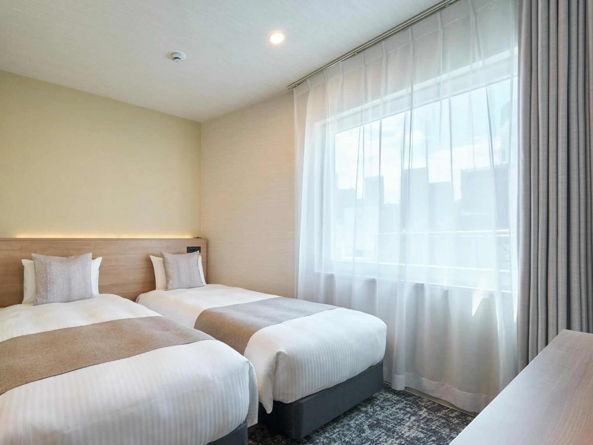 Bed in Hotel Villa Fontaine Tokyo-Kayabacho