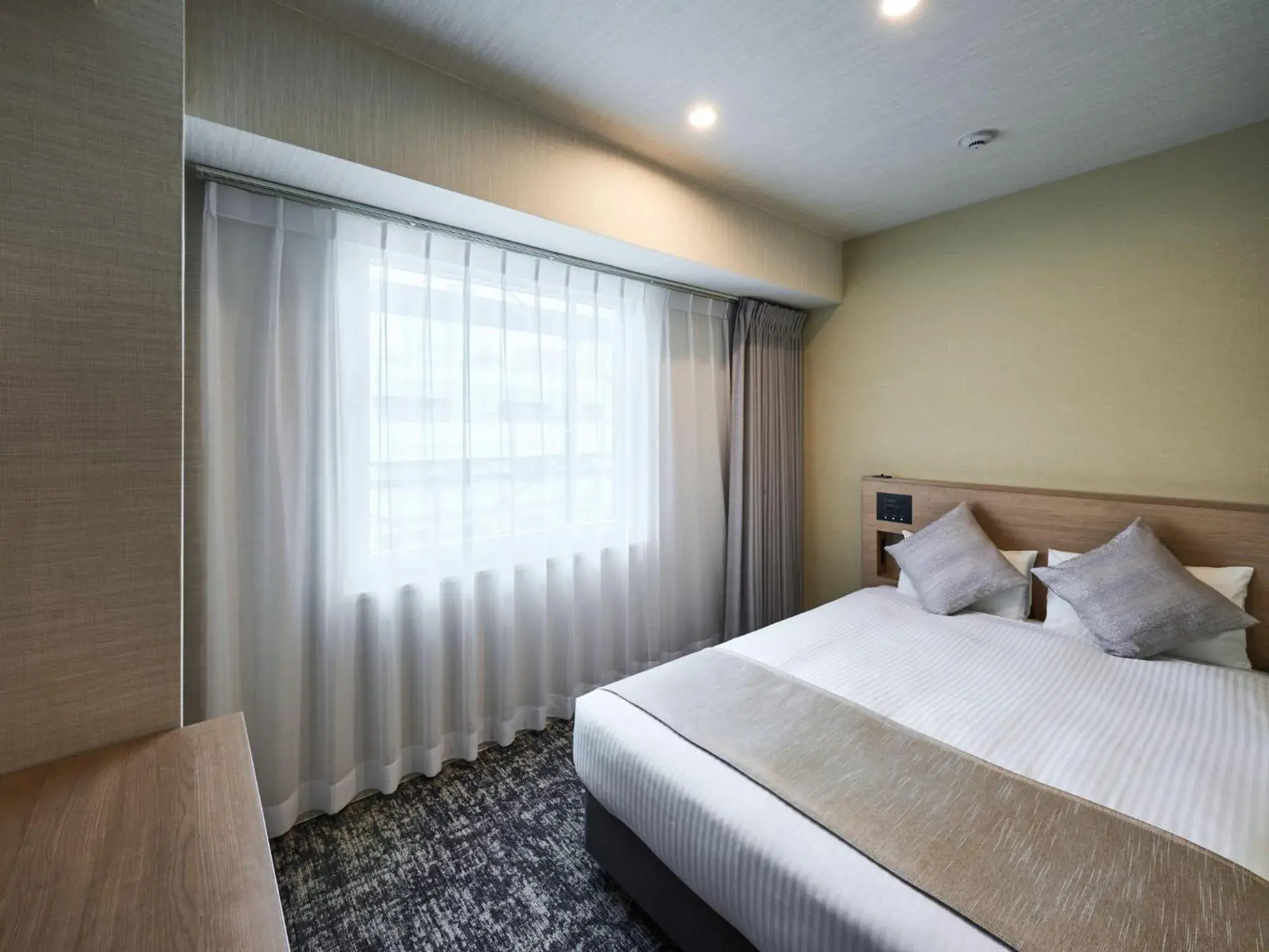 Bed in Hotel Villa Fontaine Tokyo-Kayabacho Bed in Hotel Villa Fontaine Tokyo-Kayabacho