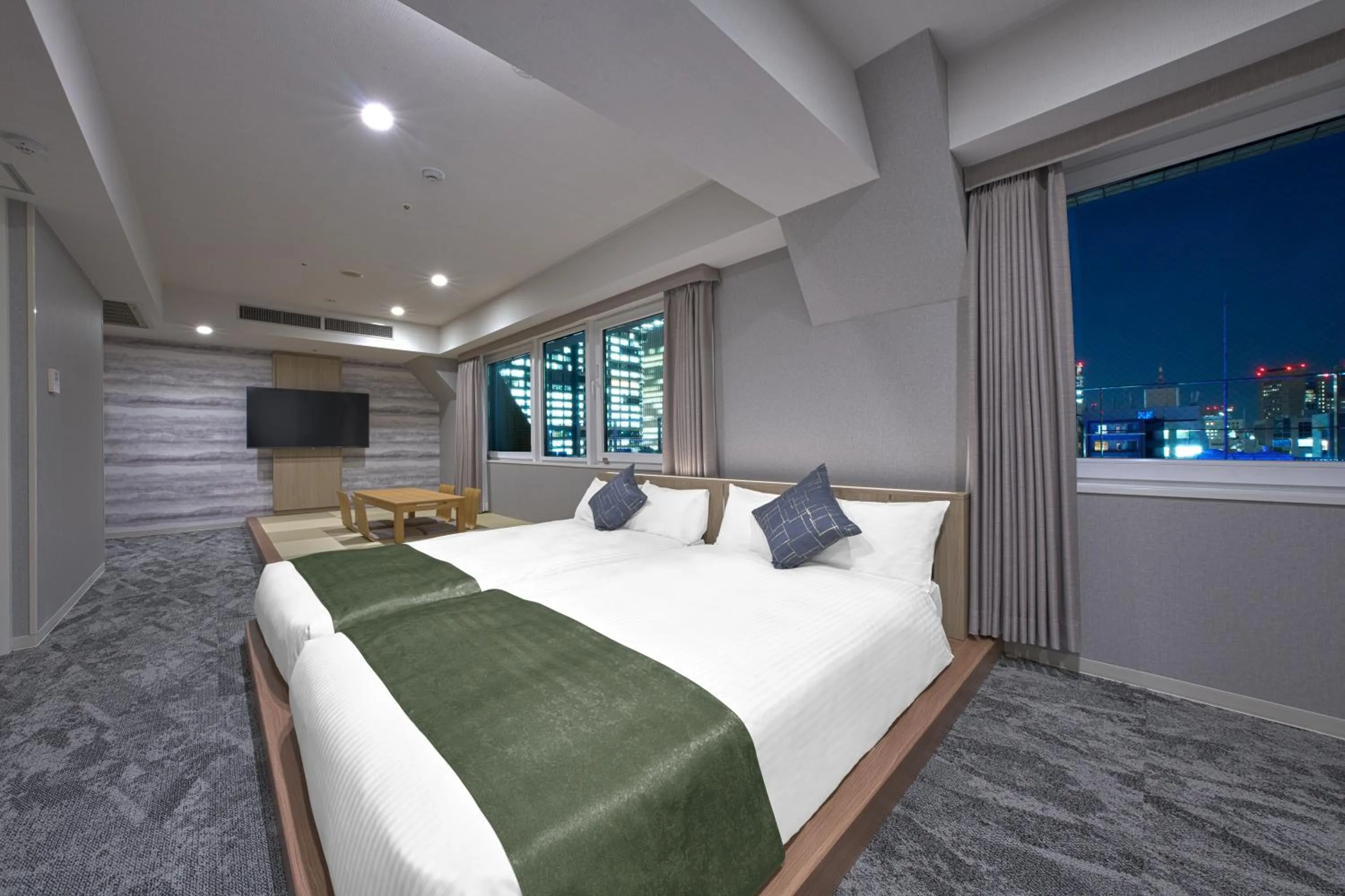 Bed in Hotel Villa Fontaine Tokyo-Otemachi